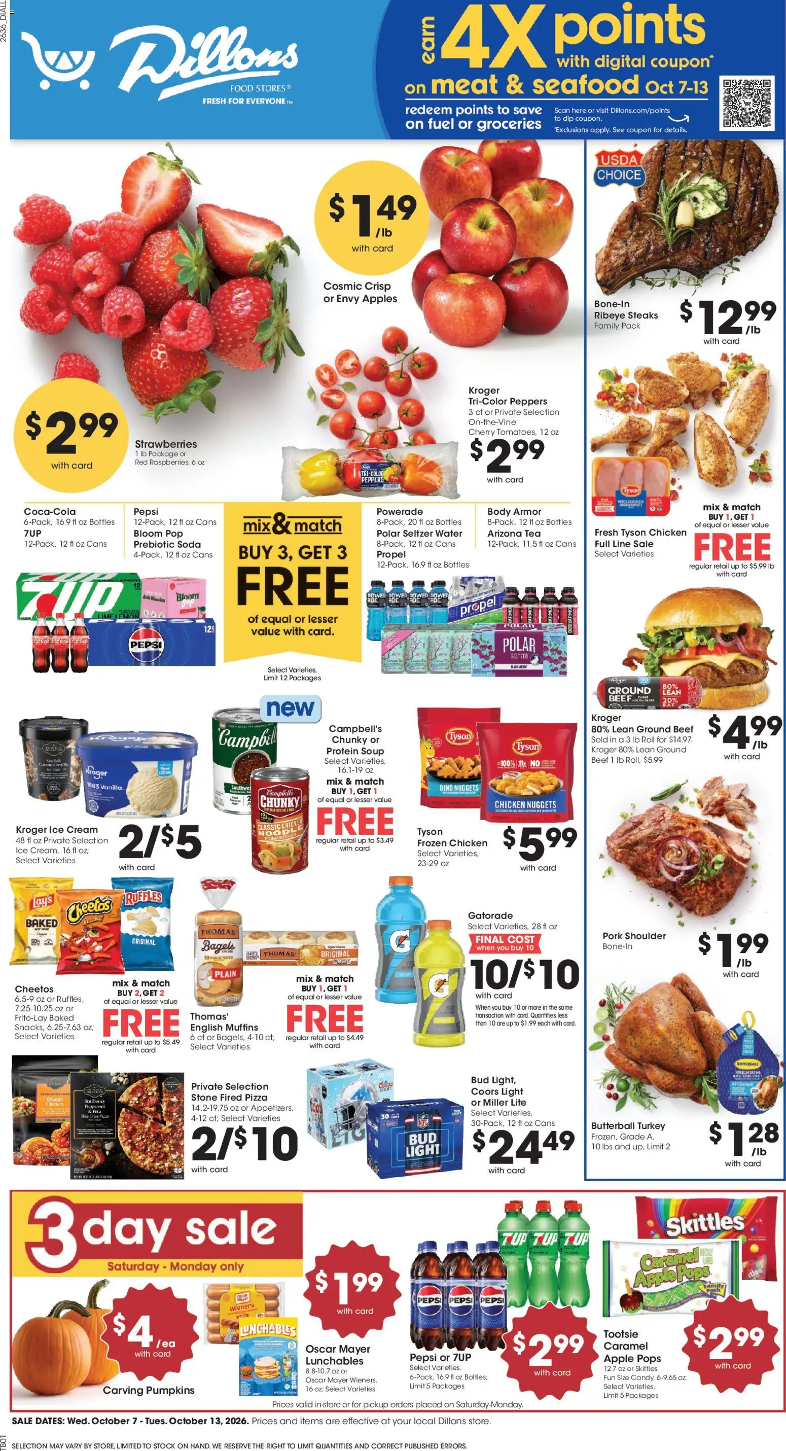 Dillons Weekly Ad - valid from 10/07/2026 | Page: 1