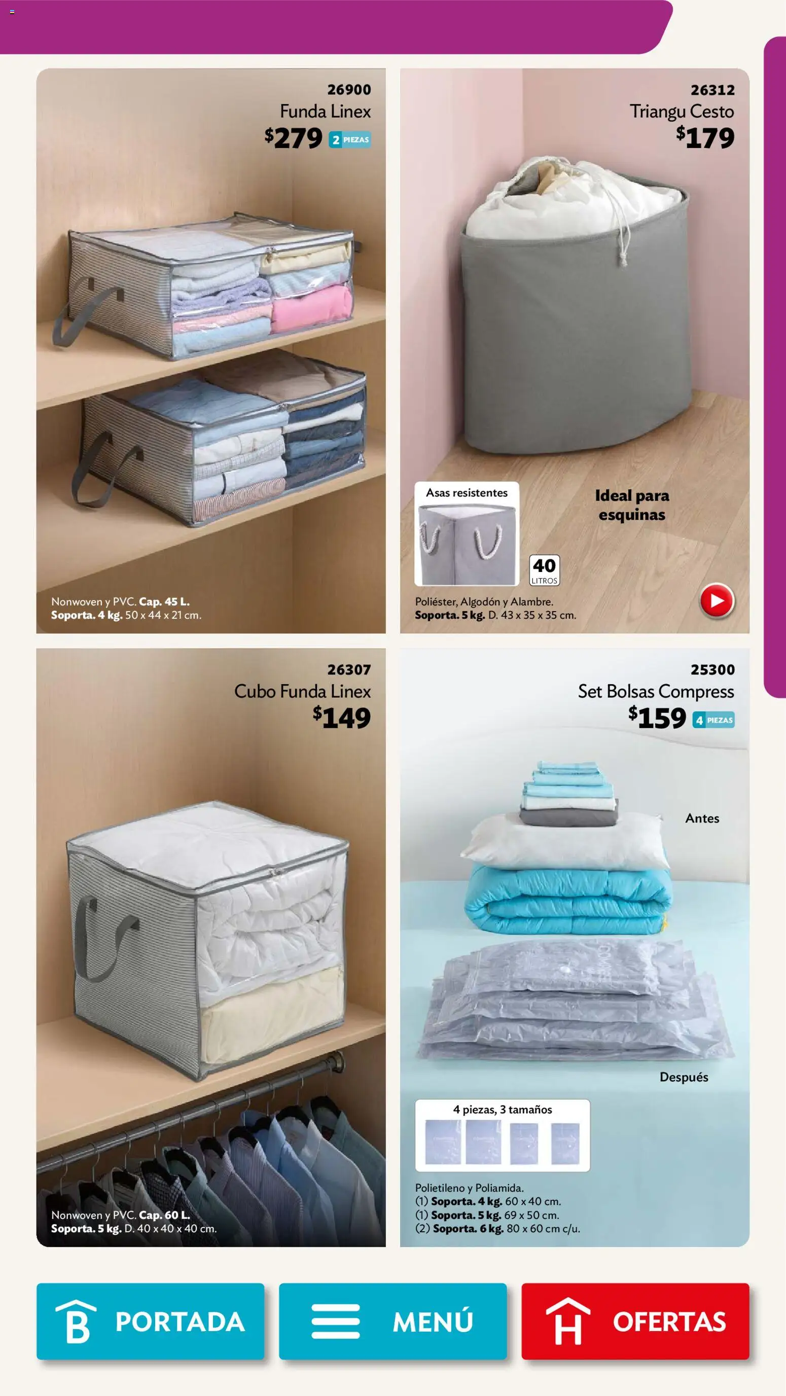 Nuevas ofertas de Betterware válidas en toda la República Mexicana desde el 01.06.2026. ¡Encuentra las mejores ofertas en Betterware campaña 6 2026! | Página: 17