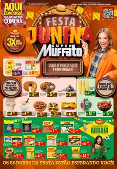Super Muffato ofertas Festa Junina - Pré-Visualização do folheto da loja Super Muffato, válido de 01/07/2026