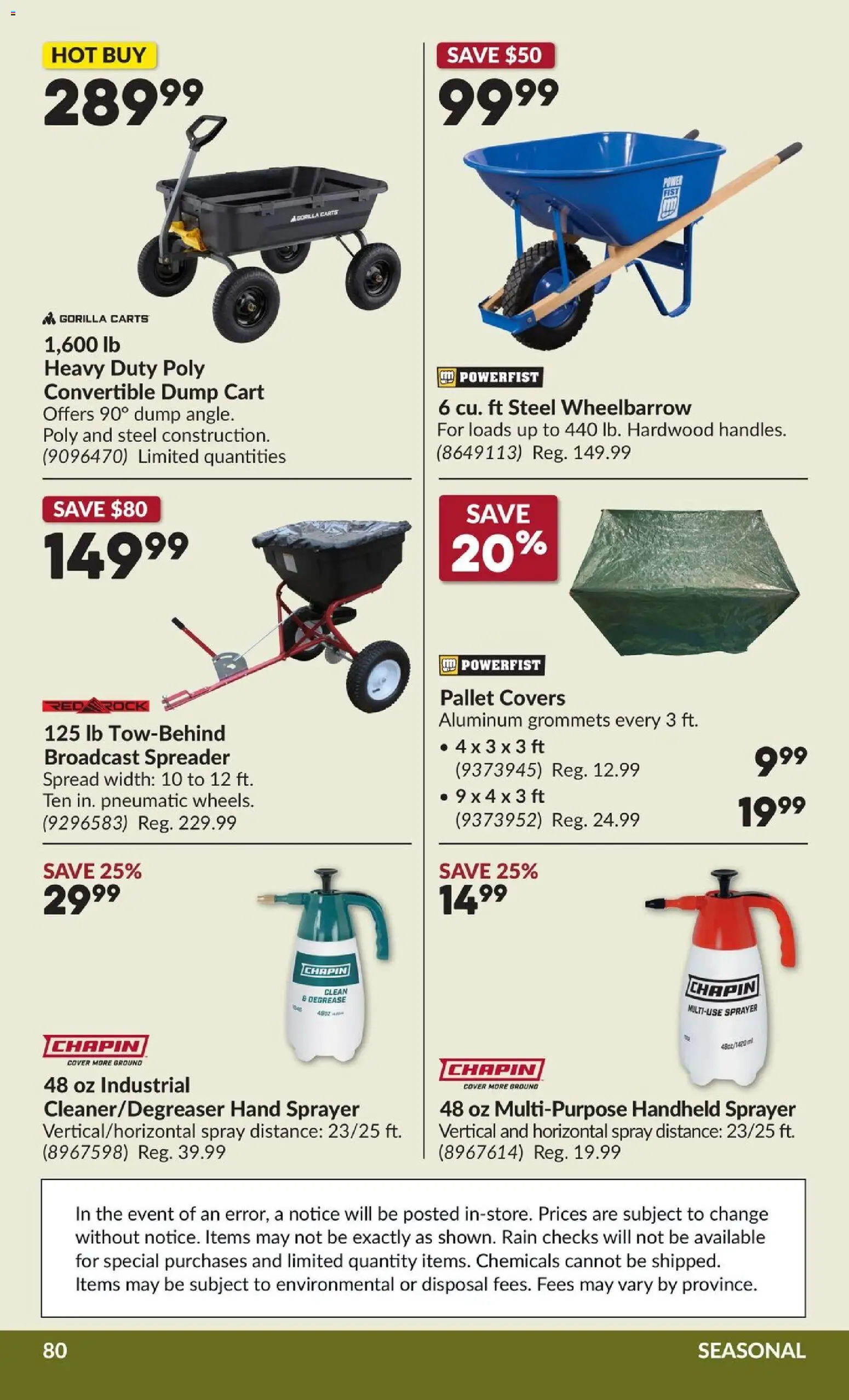 Princess Auto flyer valid from Aug 25, 2026 | Page: 81 | Products: Spread