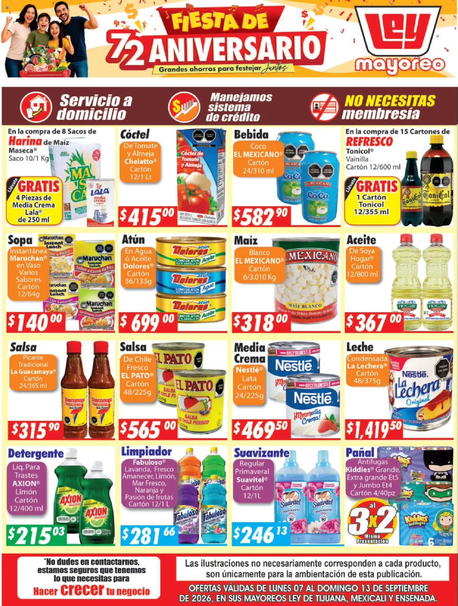 Nuevas ofertas de Casa Ley válidas en toda la República Mexicana desde el 07/09/2026. ¡Encuentra las mejores ofertas en Casa Ley folleto Frontera! | Página: 2