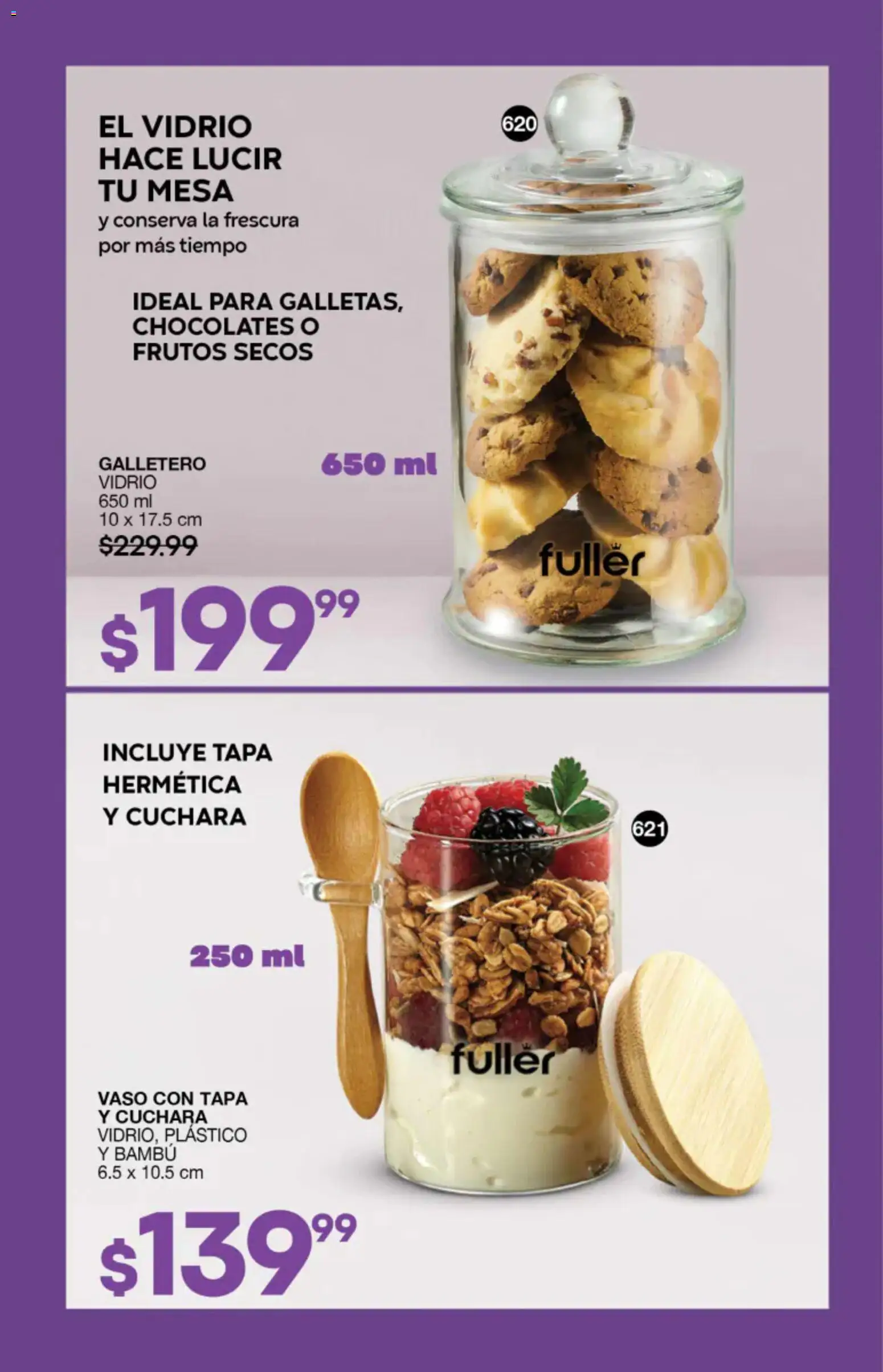 Nuevas ofertas de Fuller válidas en toda la República Mexicana desde el 27/05/2026. ¡Encuentra las mejores ofertas en Fuller campaña 4 2026! | Página: 180 | Productos: Cuchara, Mesa