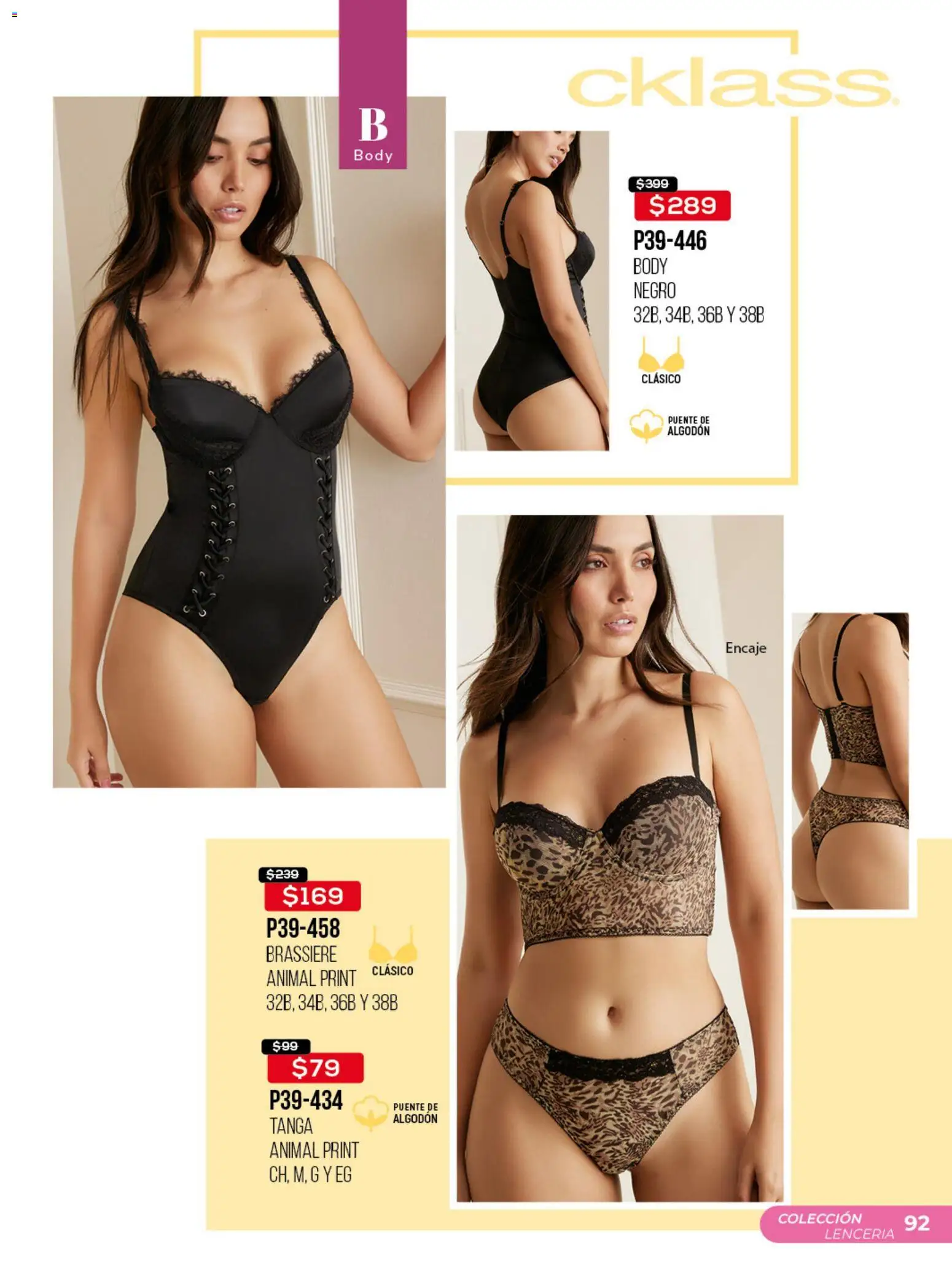 Nuevas ofertas de Cklass válidas en toda la República Mexicana desde el 30.03.2026. ¡Encuentra las mejores ofertas en Cklass catálogo Promo semanal! | Página: 93 | Productos: Algodón, Body