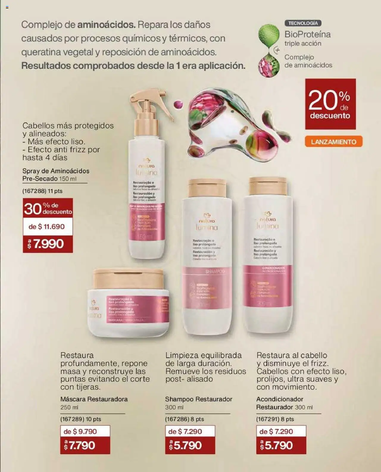 Natura catálogo │ válido desde el 26.06.2025 | Página: 120 | Productos: Máscara, Acondicionador, Shampoo