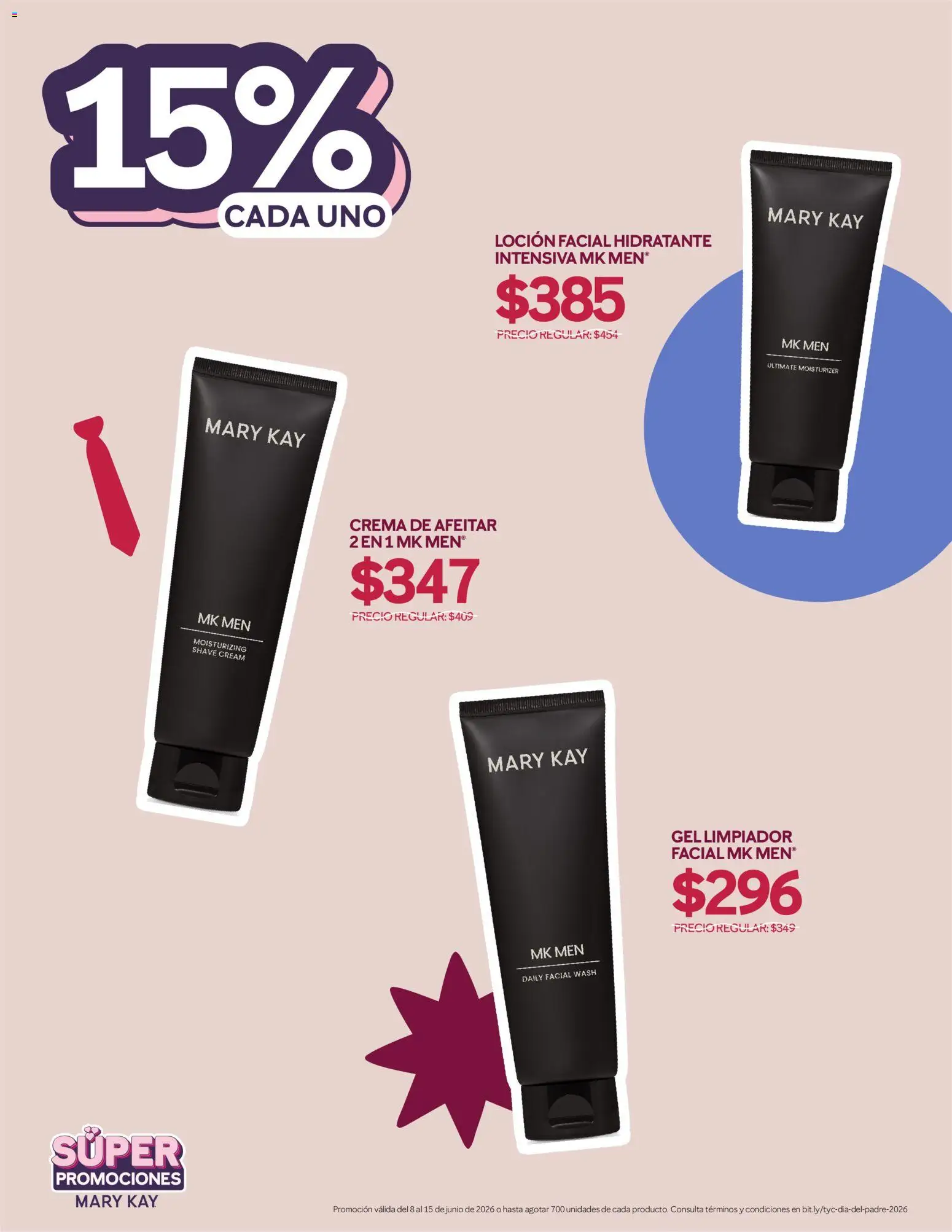 Nuevas ofertas de Mary Kay válidas en toda la República Mexicana desde el 08.06.2026. ¡Encuentra las mejores ofertas en Catálogo Mary Kay Super promociones! | Página: 2 | Productos: Crema, Loción, Limpiador, Limpiador facial