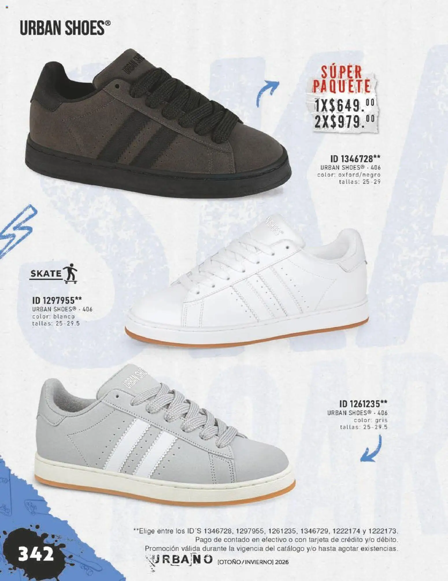 Nuevas ofertas de Price Shoes válidas en toda la República Mexicana desde el 31/07/2026. ¡Encuentra las mejores ofertas en Price Shoes catálogo Urbano! | Página: 342