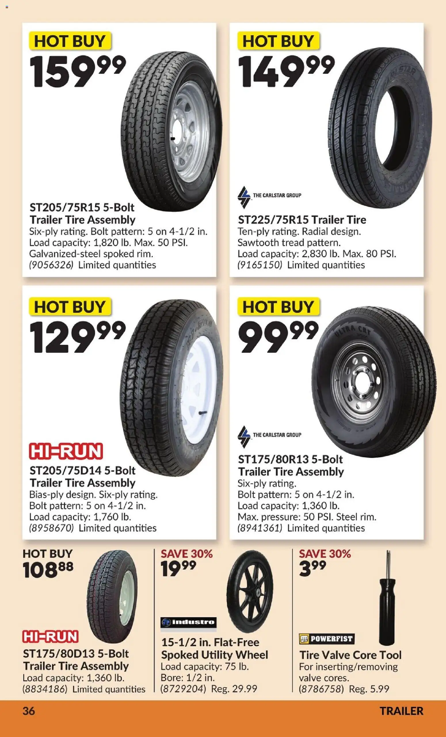 Princess Auto flyer valid from Jul 28, 2026 | Page: 41 | Products: Trailer