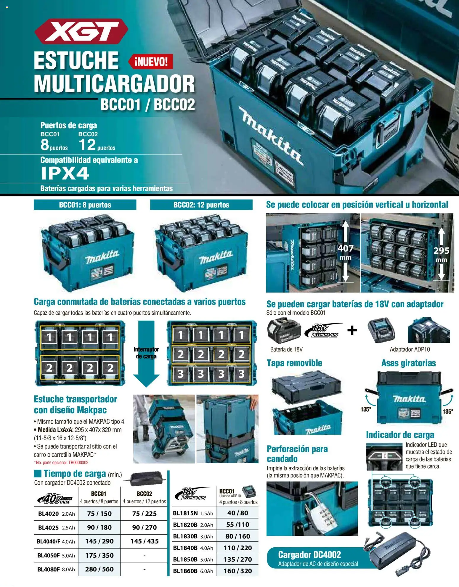 Nuevas ofertas de Makita válidas en toda la República Mexicana desde el 01/12/2025. ¡Encuentra las mejores ofertas en Makita catálogo Aspiradoras! | Página: 7 | Productos: Candado, Herramientas, Adaptador, Batería