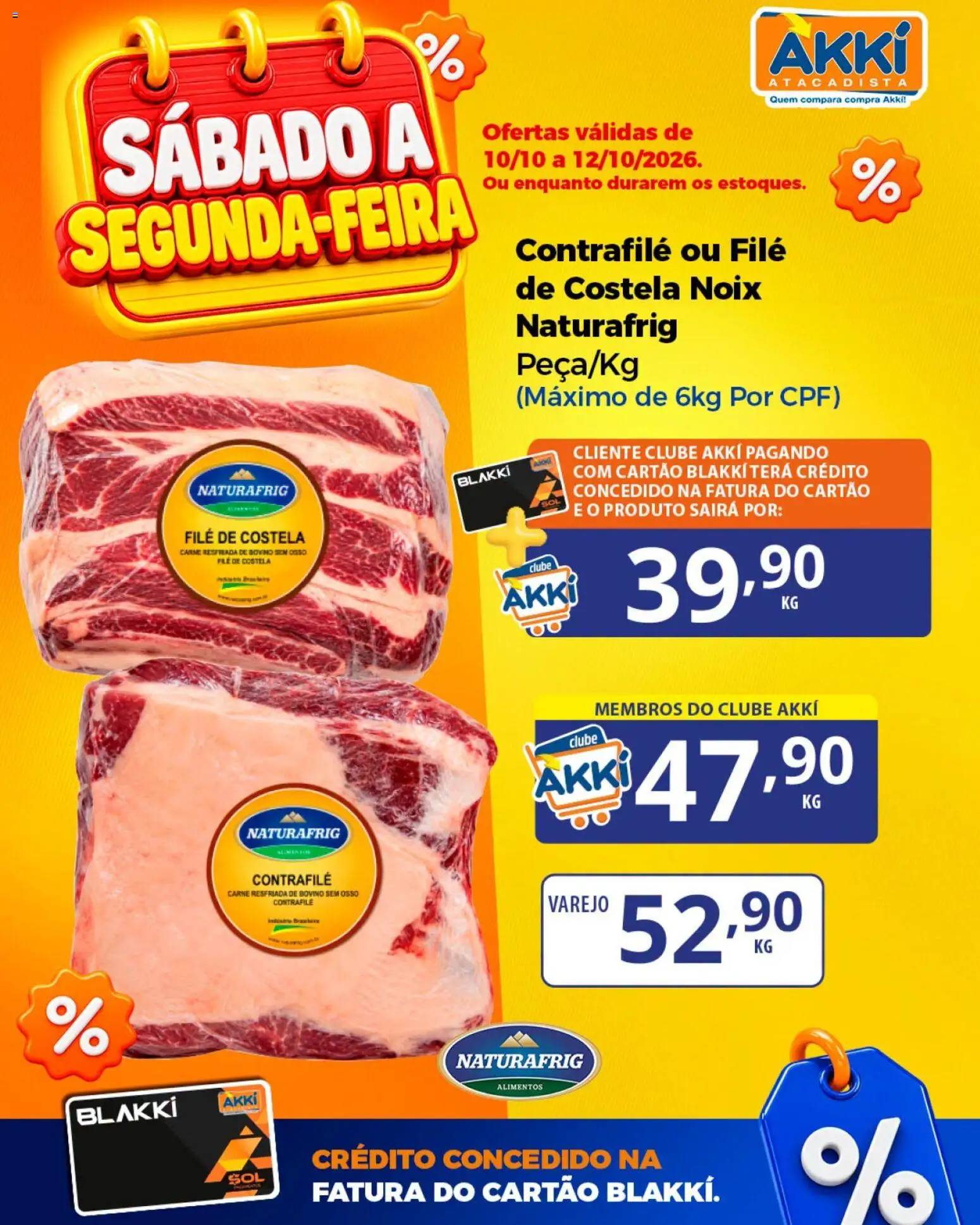 Akki Atacadista Folheto - válido de 10/10/2026 | Página: 1