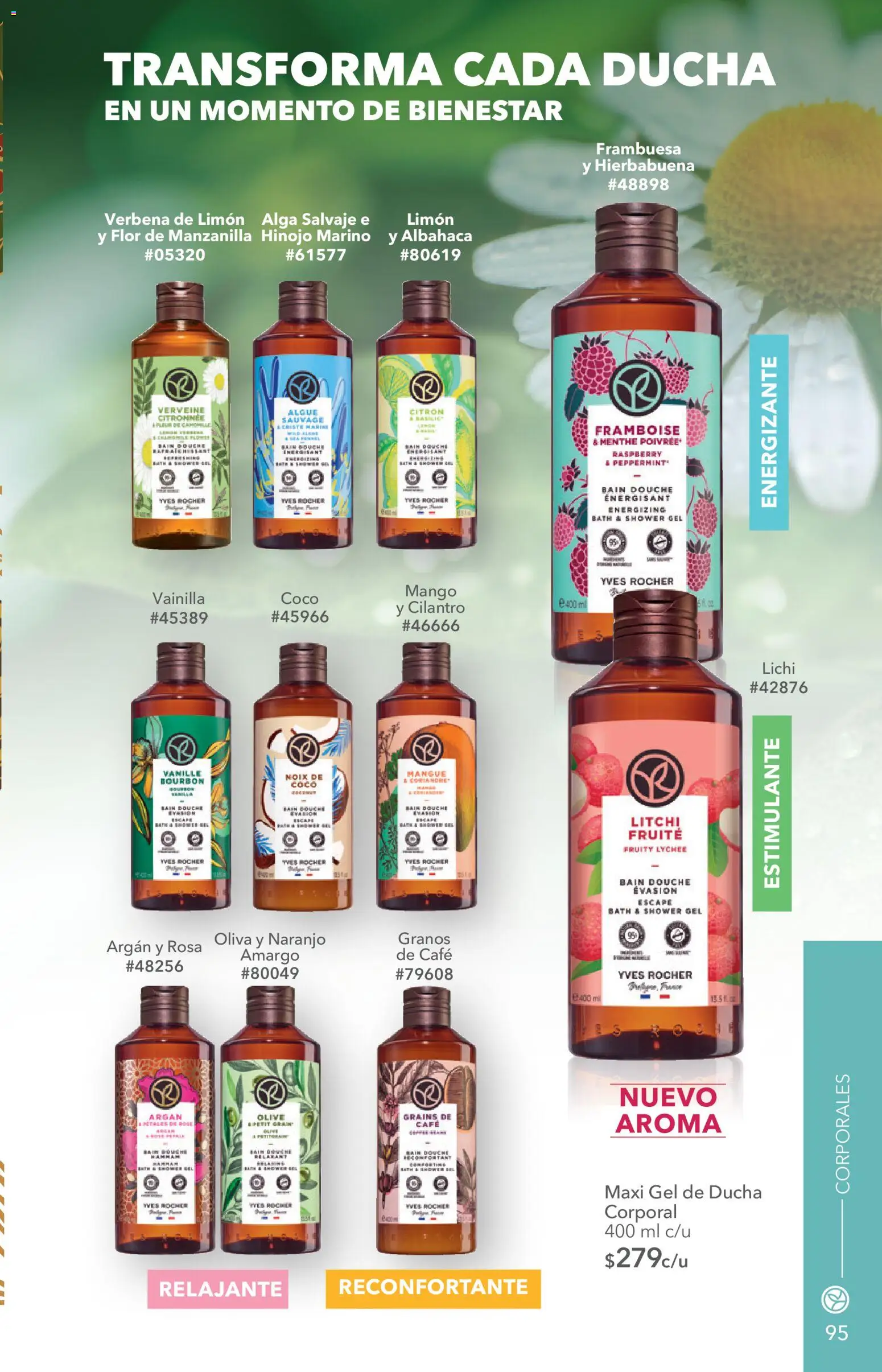 Nuevas ofertas de Yves Rocher válidas en toda la República Mexicana desde el 27/10/2026. ¡Encuentra las mejores ofertas en Yves Rocher campaña 15 2026! | Página: 97