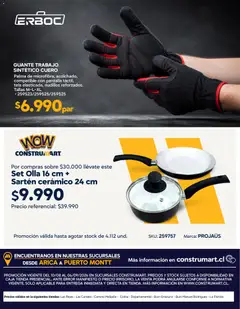 Construmart Ofertas válido desde el 30.07.2026 | Página: 34 | Productos: Caja, Cerámico, Guante, Sartén
