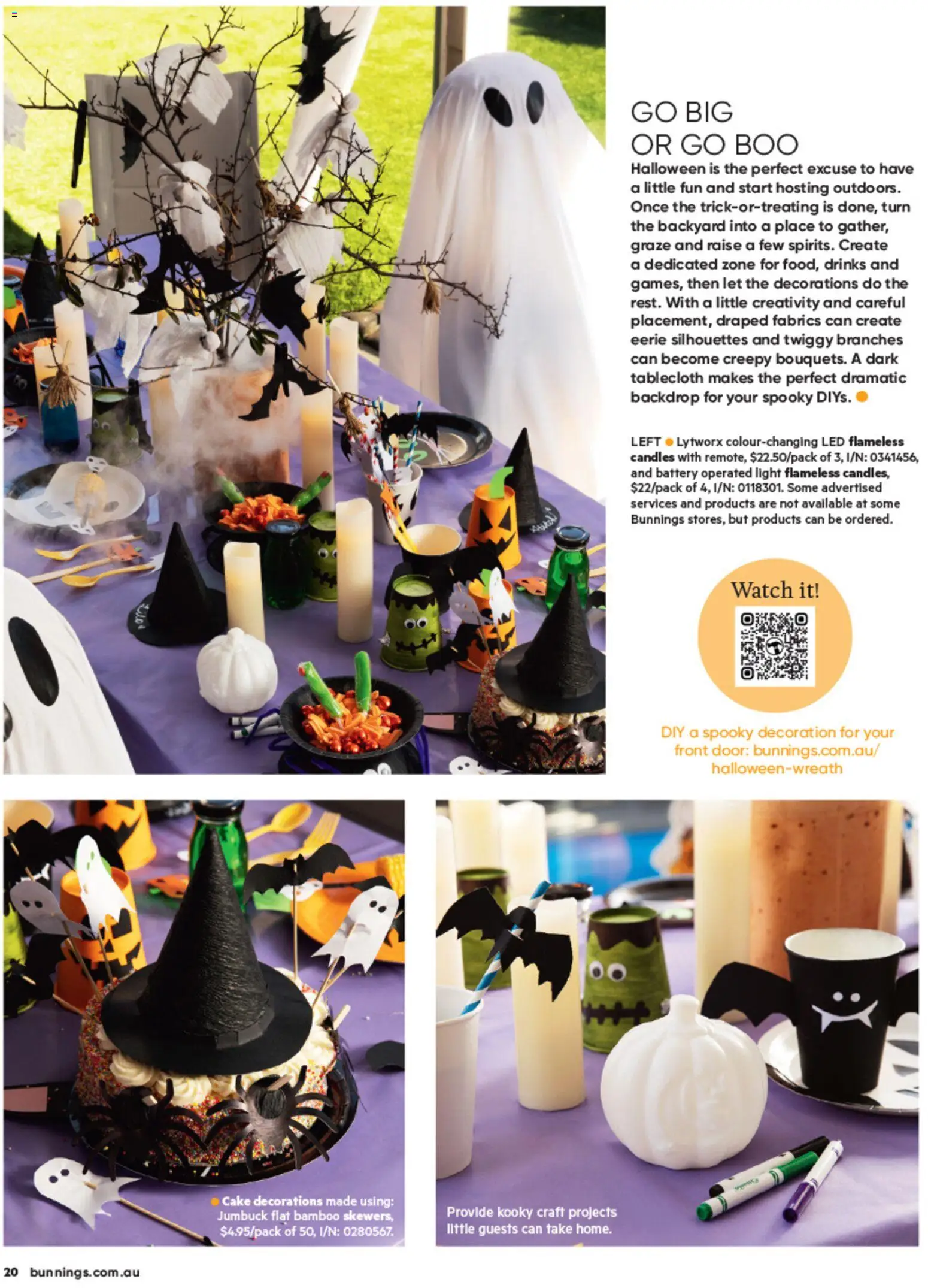 Bunnings Warehouse catalogue - valid from 01/10/2026 | Page: 20 | Products: Drinks, Door, Light, Decoration