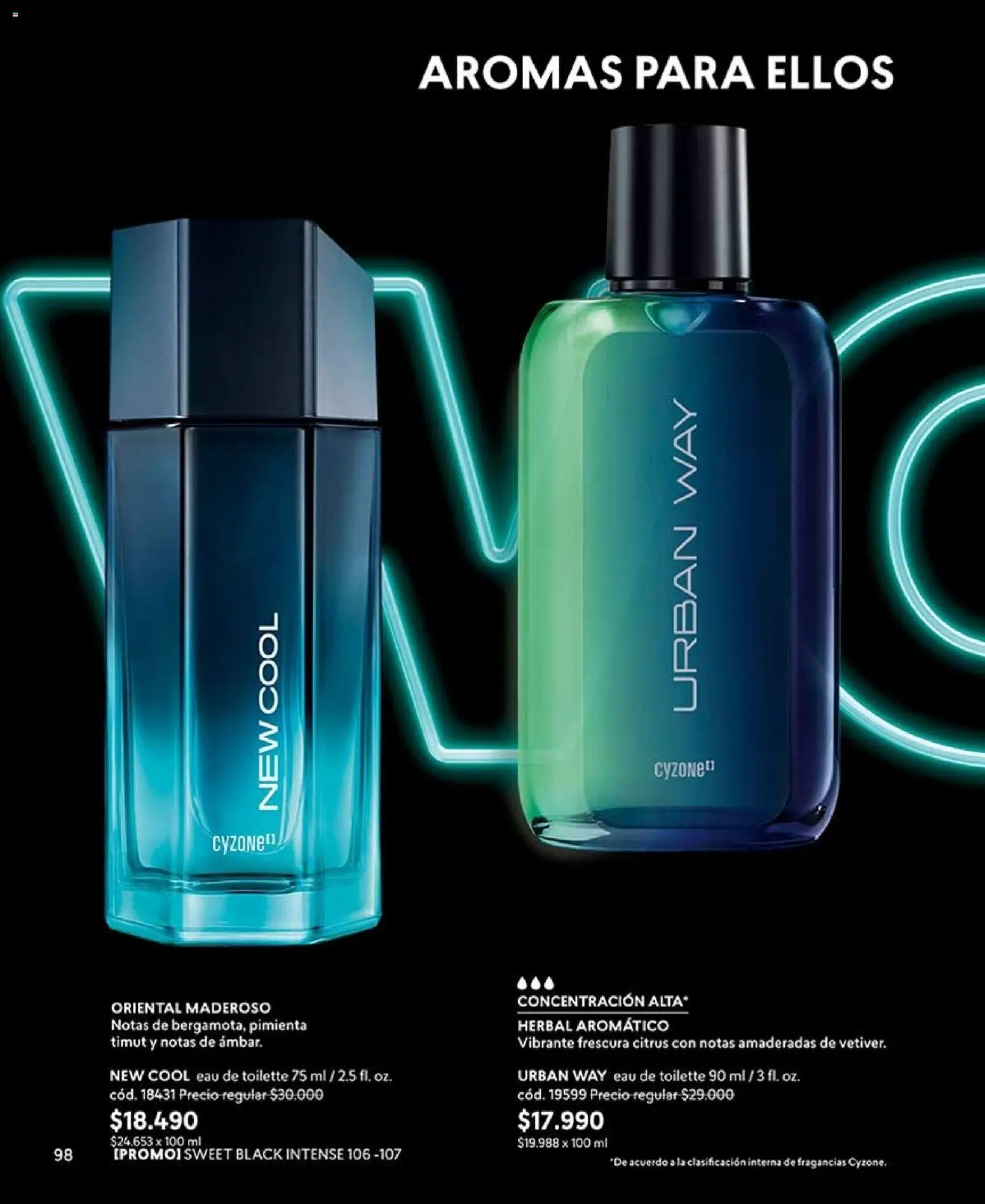 Catálogo CyZone Campaña 12 │ válido desde el 06.07.2026 | Página: 102 | Productos: Pimienta, Eau de toilette