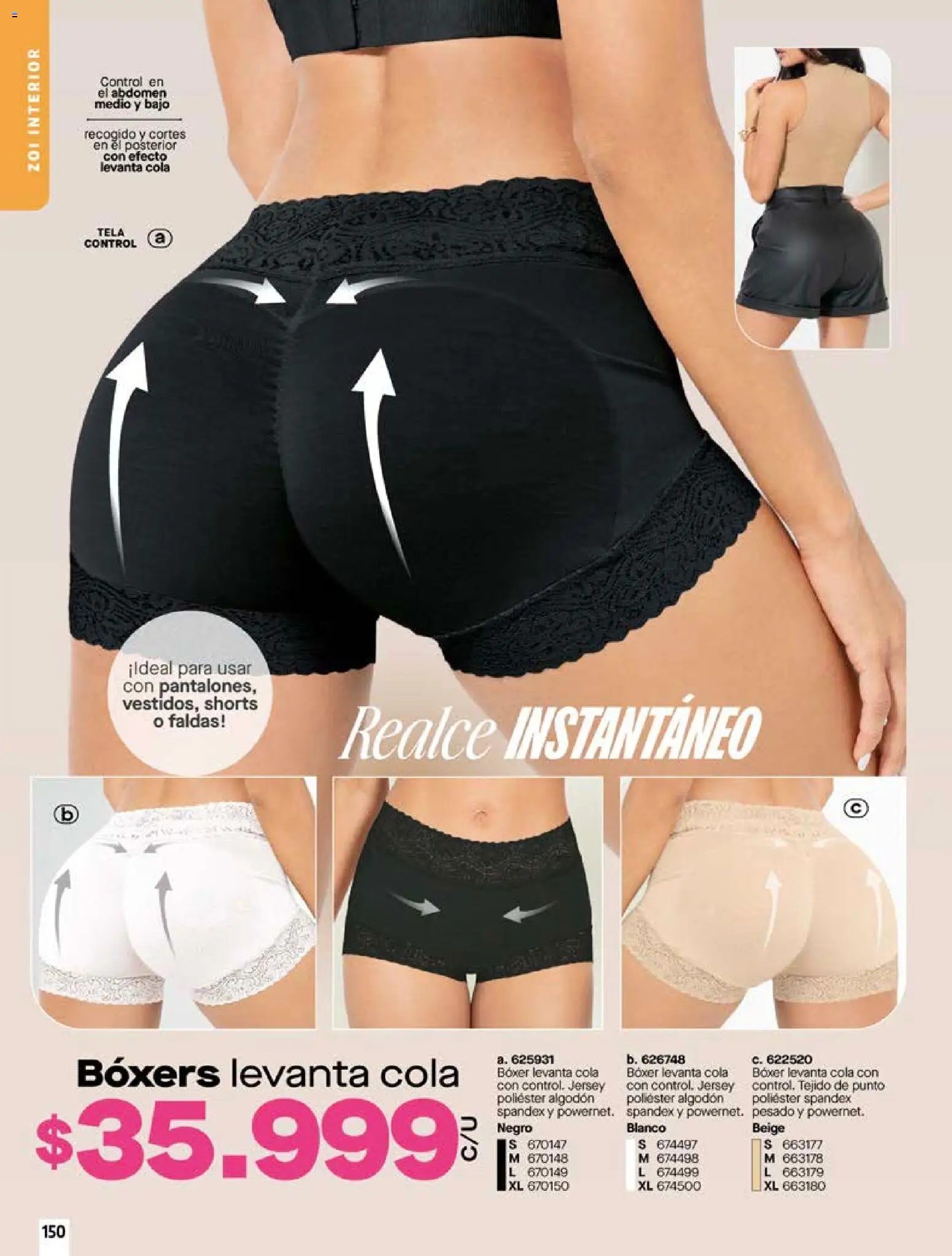 Pacifika revista - valida desde el 03.06.2026 | Página: 151 | Productos: Algodón, Boxers, Faldas
