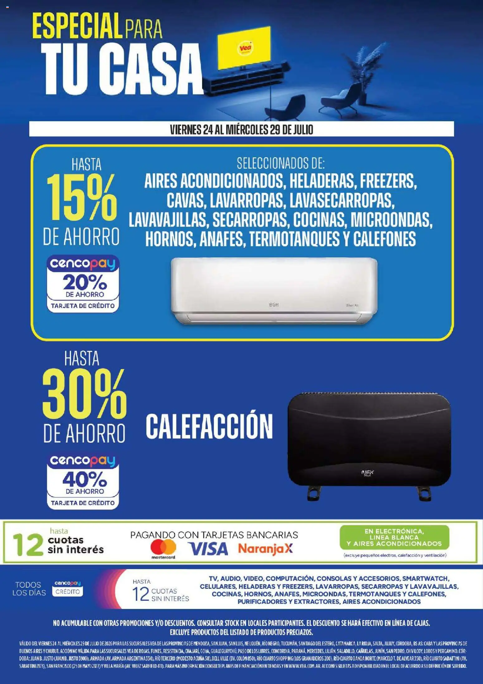 Vea - Especial para tu casa │ válido desde el 24/07/2026 | Página: 1