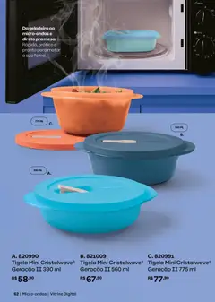 Tupperware catálogo Vitrine 05 - Pré-Visualização do folheto da loja Tupperware, válido de 01.05.2026 | Página: 62