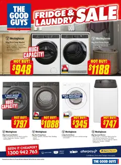 Preview of The Good Guys catalogue - Fridge and Laundry sale - valid from 30.04.2026 | Page: 8 | Products: Water, Laundry, Fridge, Washer