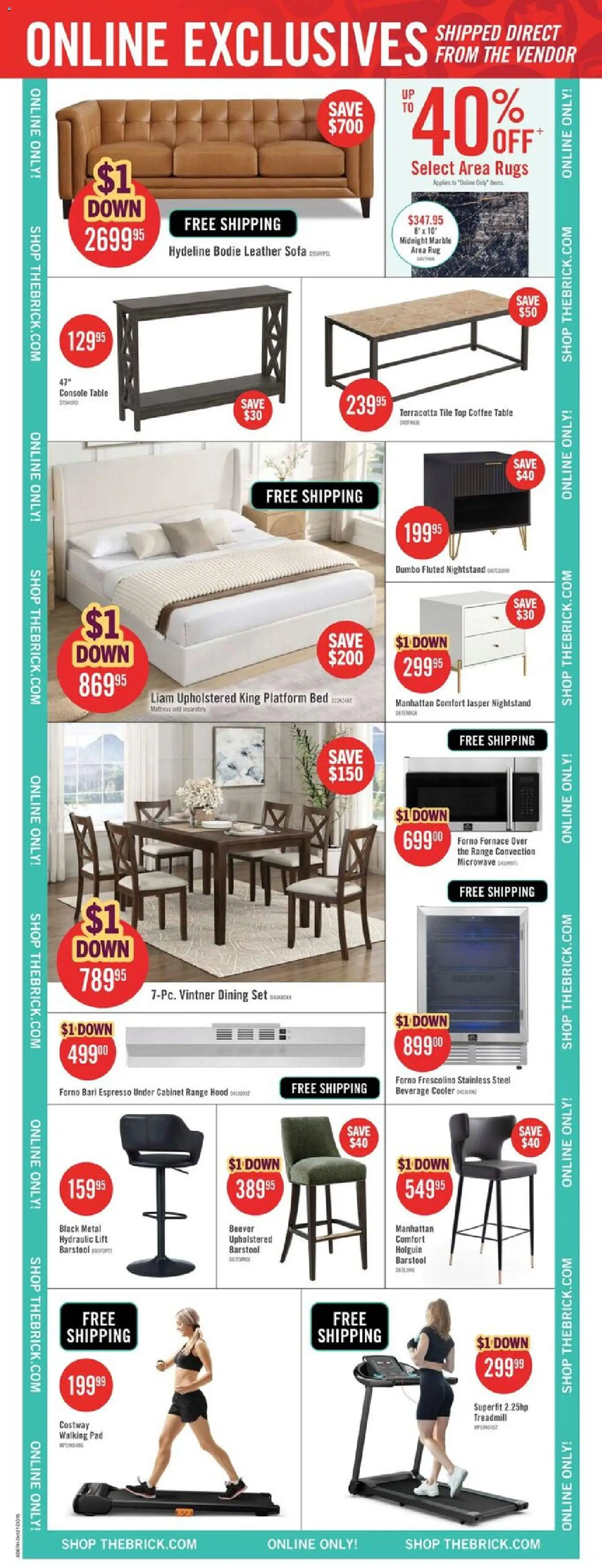 The Brick flyer valid from Oct 27, 2026 | Page: 20