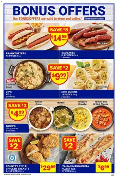 Preview of M&M Food Market weekly flyer / circulaire from shop M&M Food Market valid from Jul 2, 2026 | Page: 11 | Products: Chicken breasts, Cheese, Chicken