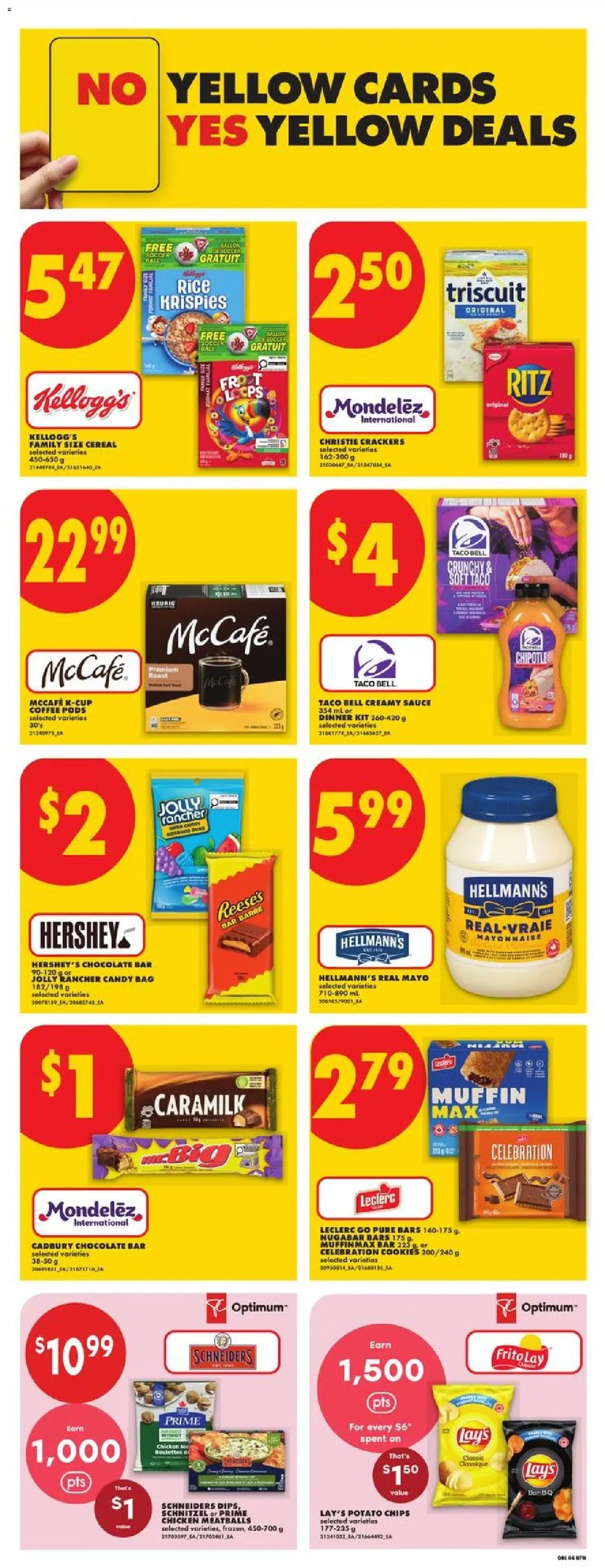 No Frills flyer valid from Jul 9, 2026 | Page: 8 | Products: Rice, Chips, Cookies, Coffee