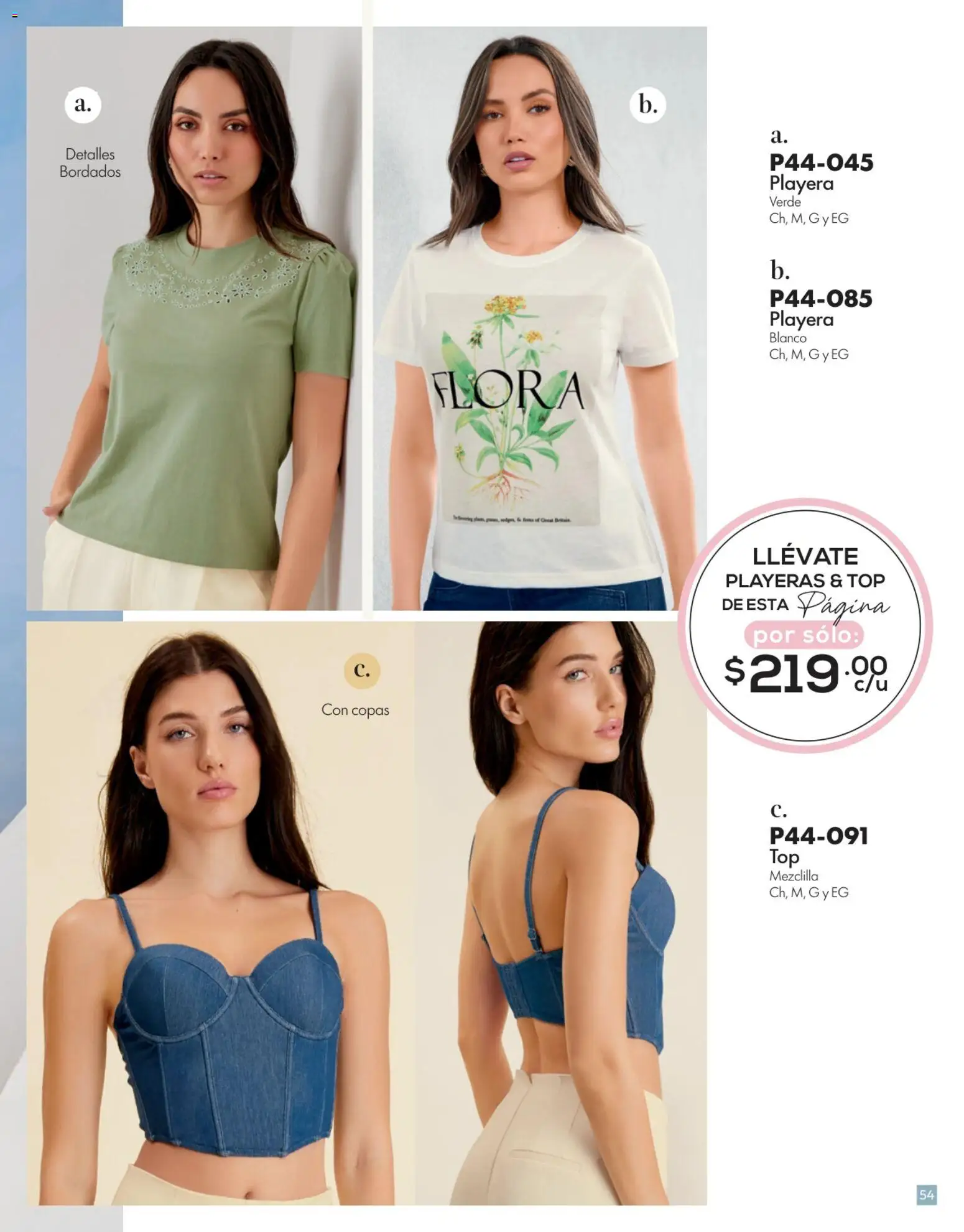 Nuevas ofertas de Cklass válidas en toda la República Mexicana desde el 15.06.2026. ¡Encuentra las mejores ofertas en Cklass catálogo Verano! | Página: 55 | Productos: Playera, Top