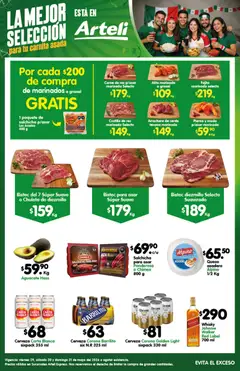 Vista previa de Arteli folleto Carne Express, nuevo folleto de la tienda, válido en México a partir del 29.05.2026