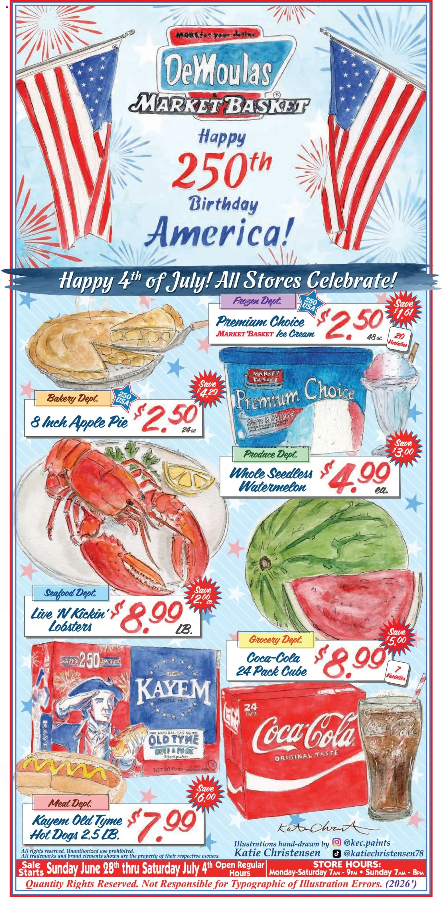 Market Basket Ad - valid from 06/28/2026 | Page: 1