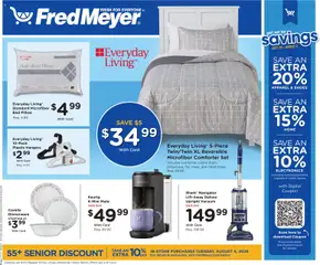 Preview of Fred Meyer weekly ads valid from 07/29/2026