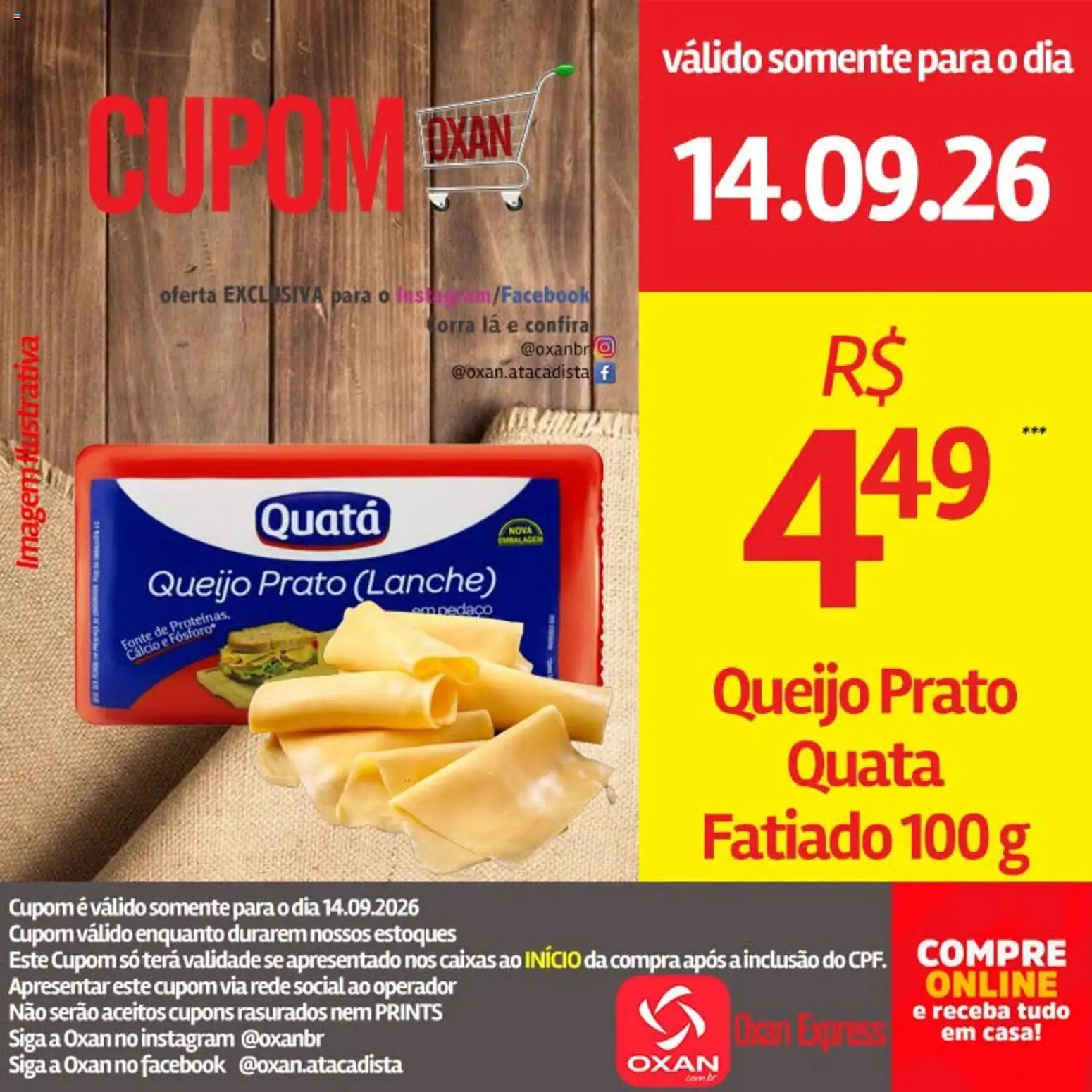 Oxan Atacadista Folheto - válido de 14/09/2026 | Página: 1