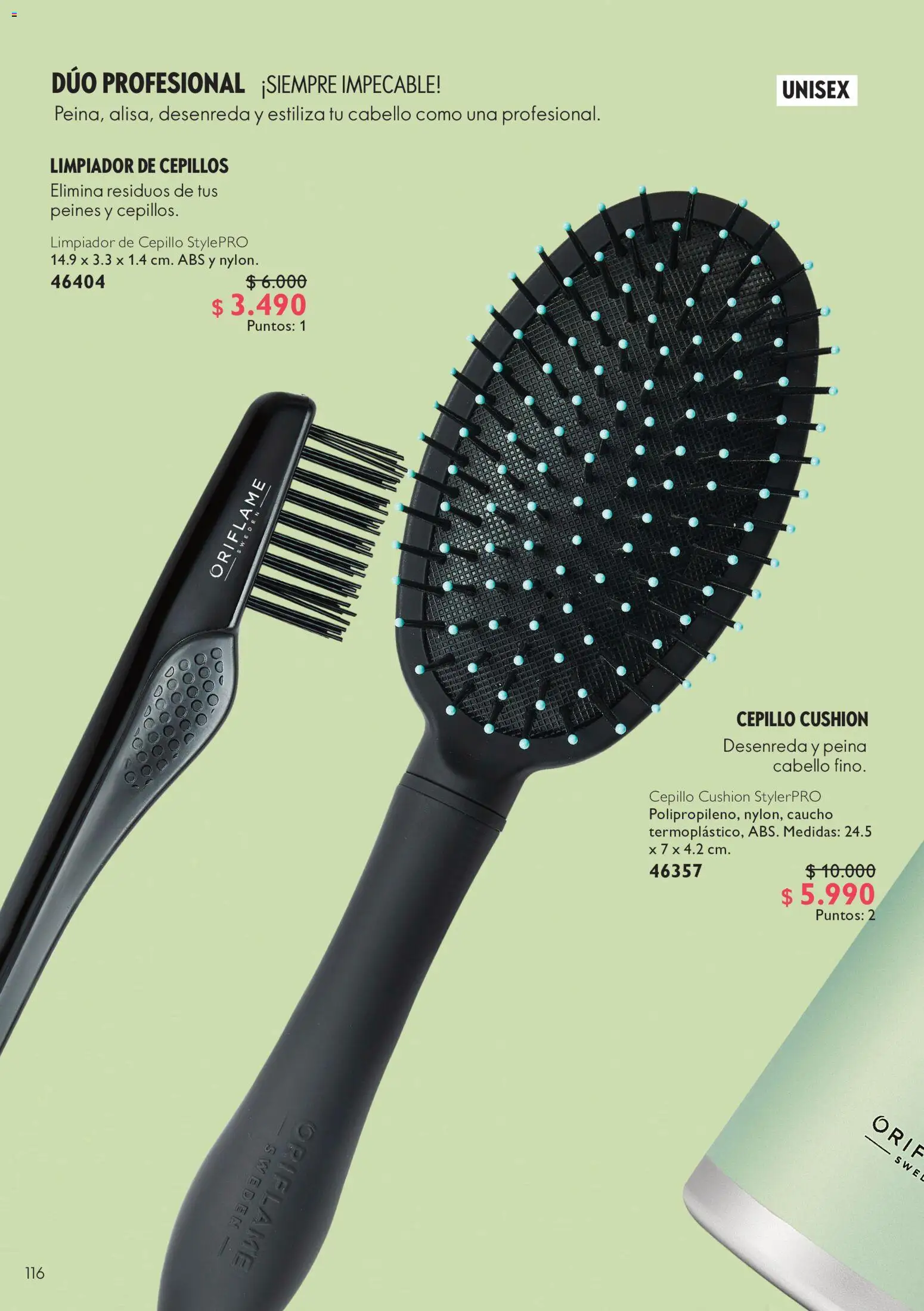 Oriflame catálogo │ válido desde el 11.09.2026 | Página: 116 | Productos: Limpiador, Cepillo