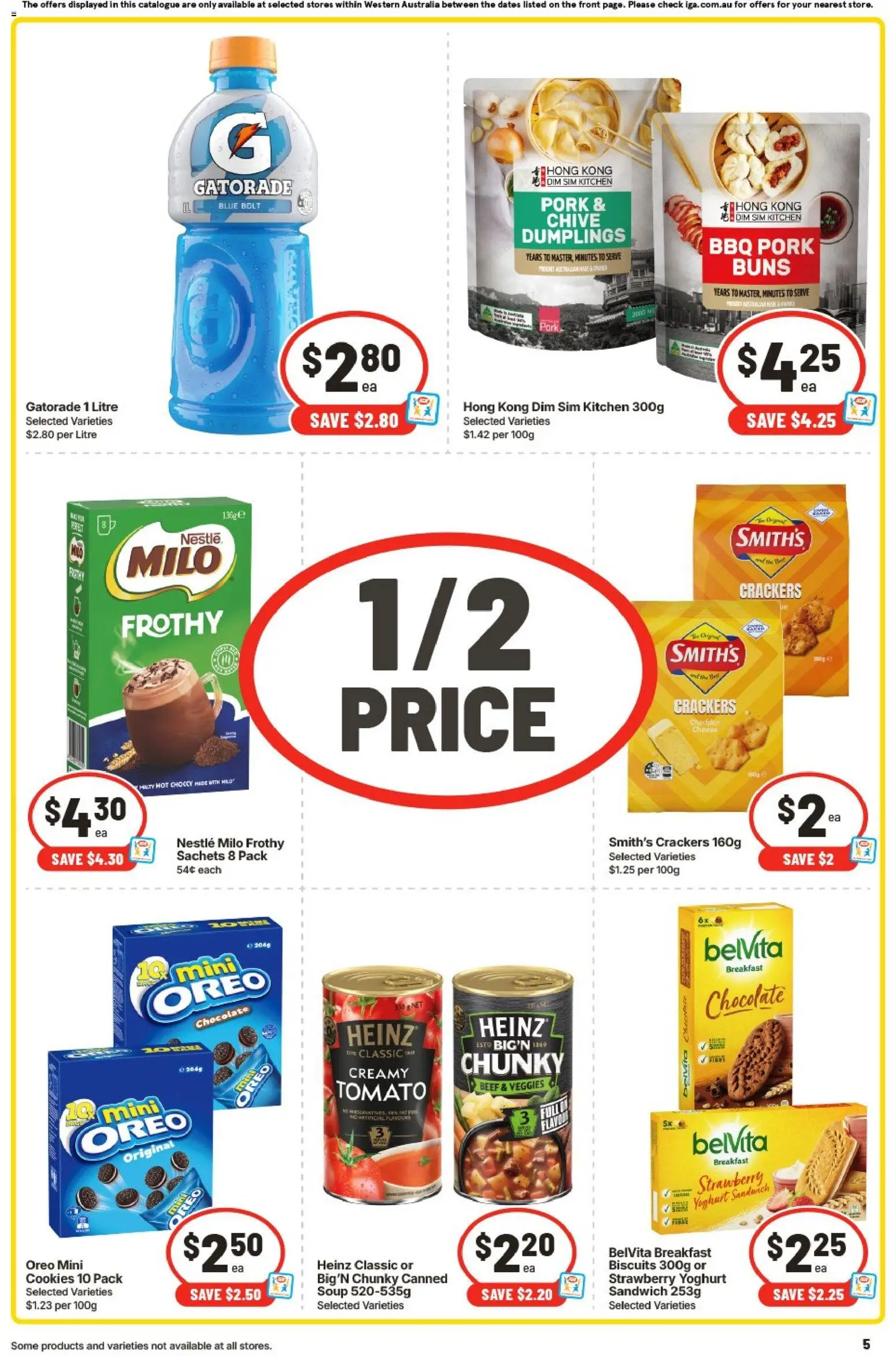 IGA catalogue - valid from 12/08/2026 | Page: 6 | Products: Pork, Sachets, Oreo, Cookies