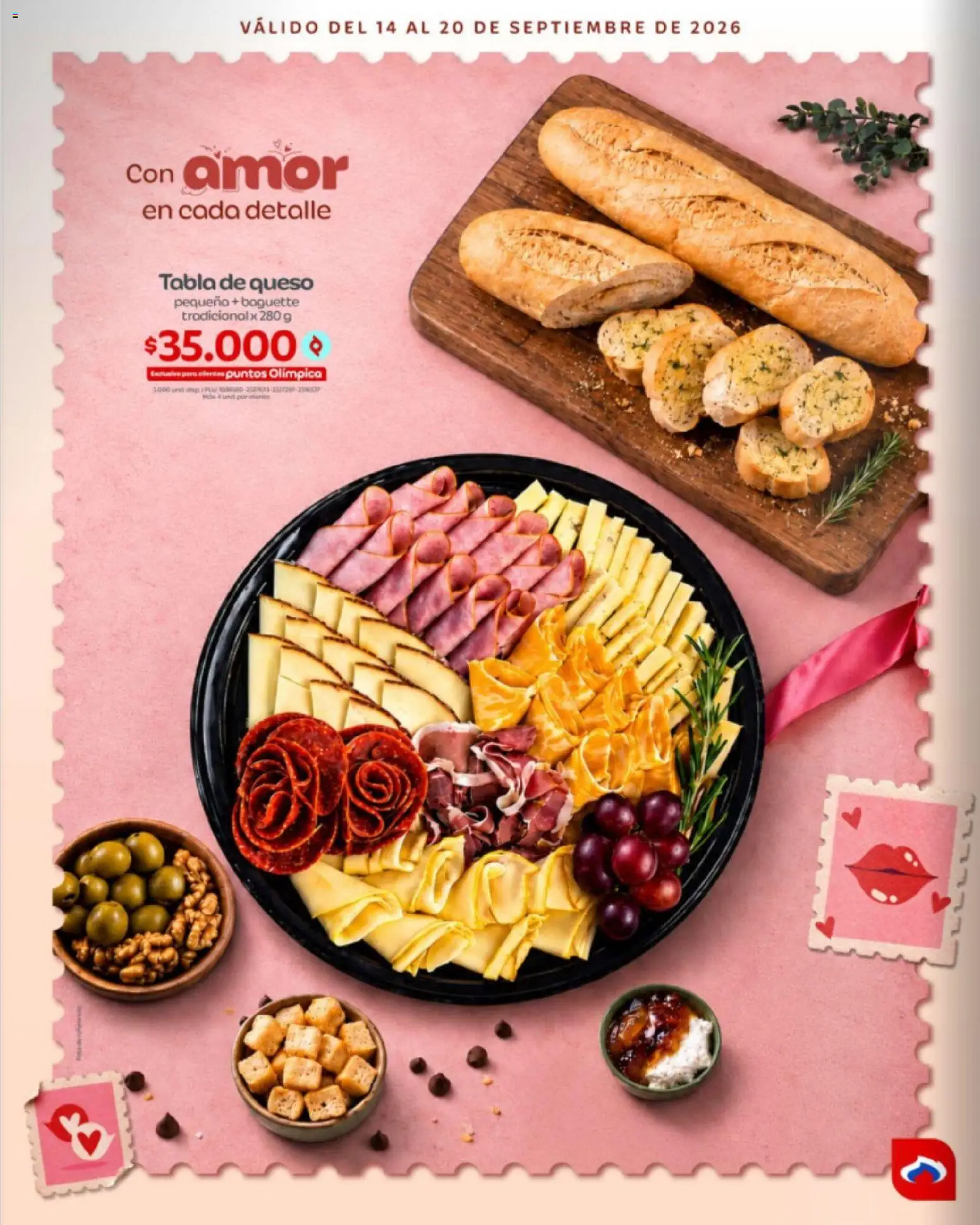 Olímpica revista - valida desde el 14/09/2026 | Página: 8 | Productos: Queso