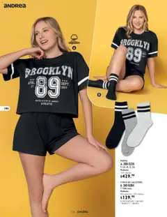 Vista previa de Andrea catálogo Lencería & vestir interior, nuevo folleto de la tienda, válido en México a partir del 24.05.2026 | Página: 46 | Productos: Pijama, Algodón, Lenceria