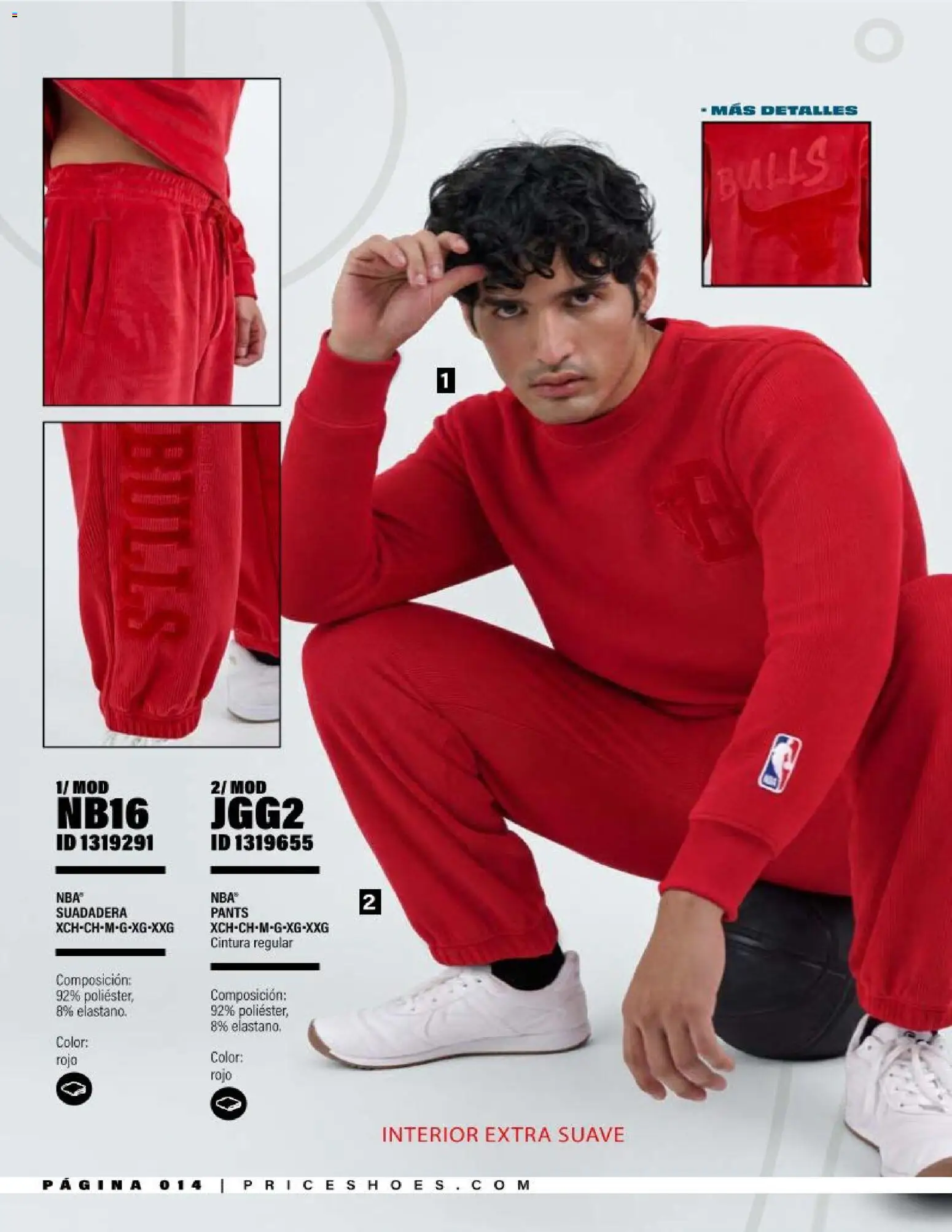 Nuevas ofertas de Price Shoes válidas en toda la República Mexicana desde el 01/09/2026. ¡Encuentra las mejores ofertas en Price Shoes catálogo NBA! | Página: 14 | Productos: Pants