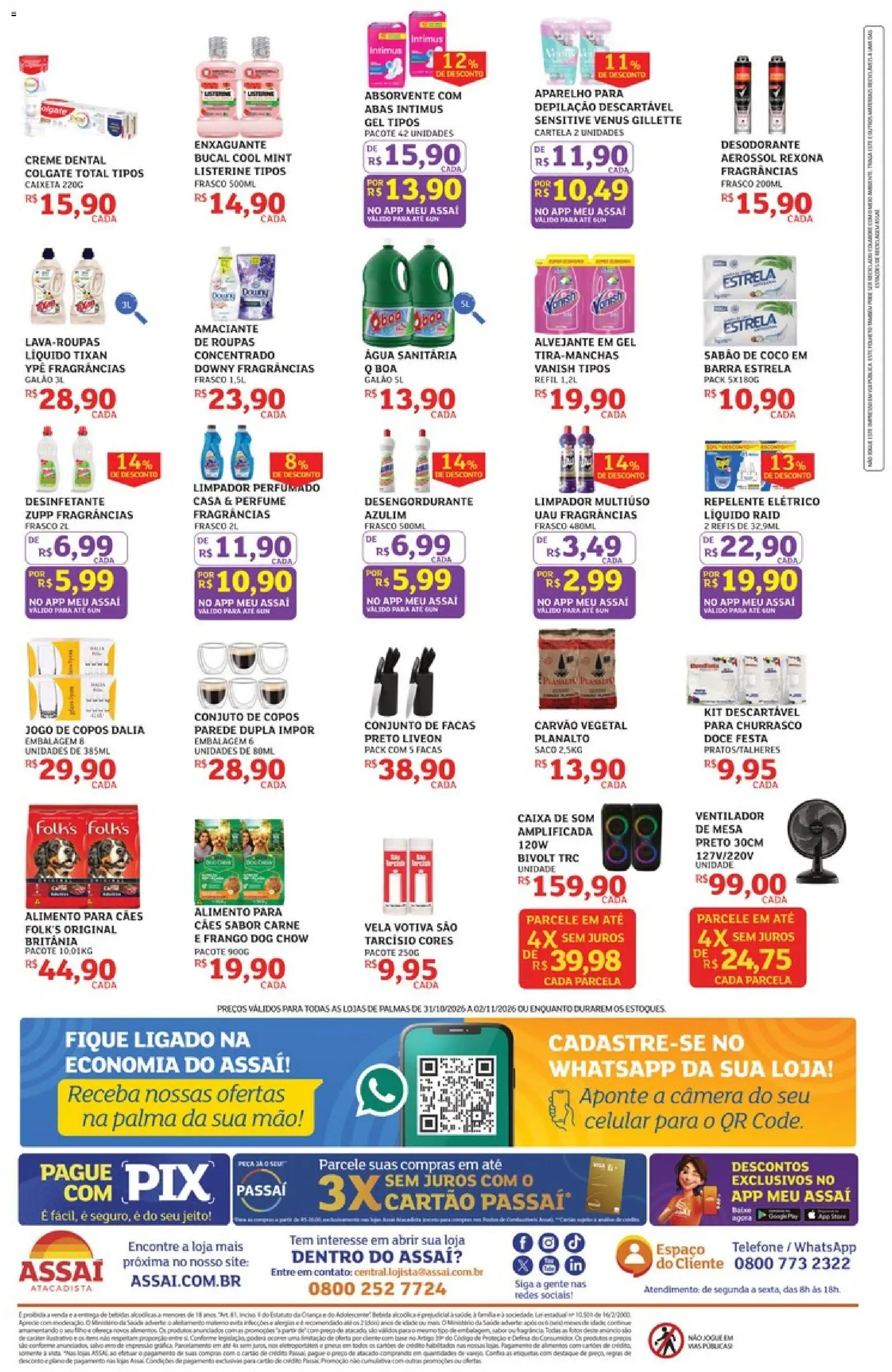 Assaí Atacadista Folheto - válido de 31/10/2026 | Página: 4