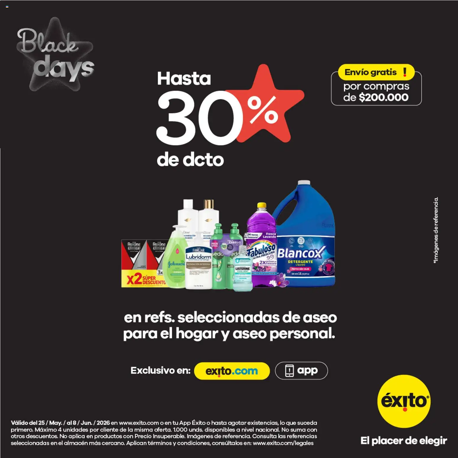 Éxito revista - valida desde el 25.05.2026 | Página: 1 | Productos: Detergente