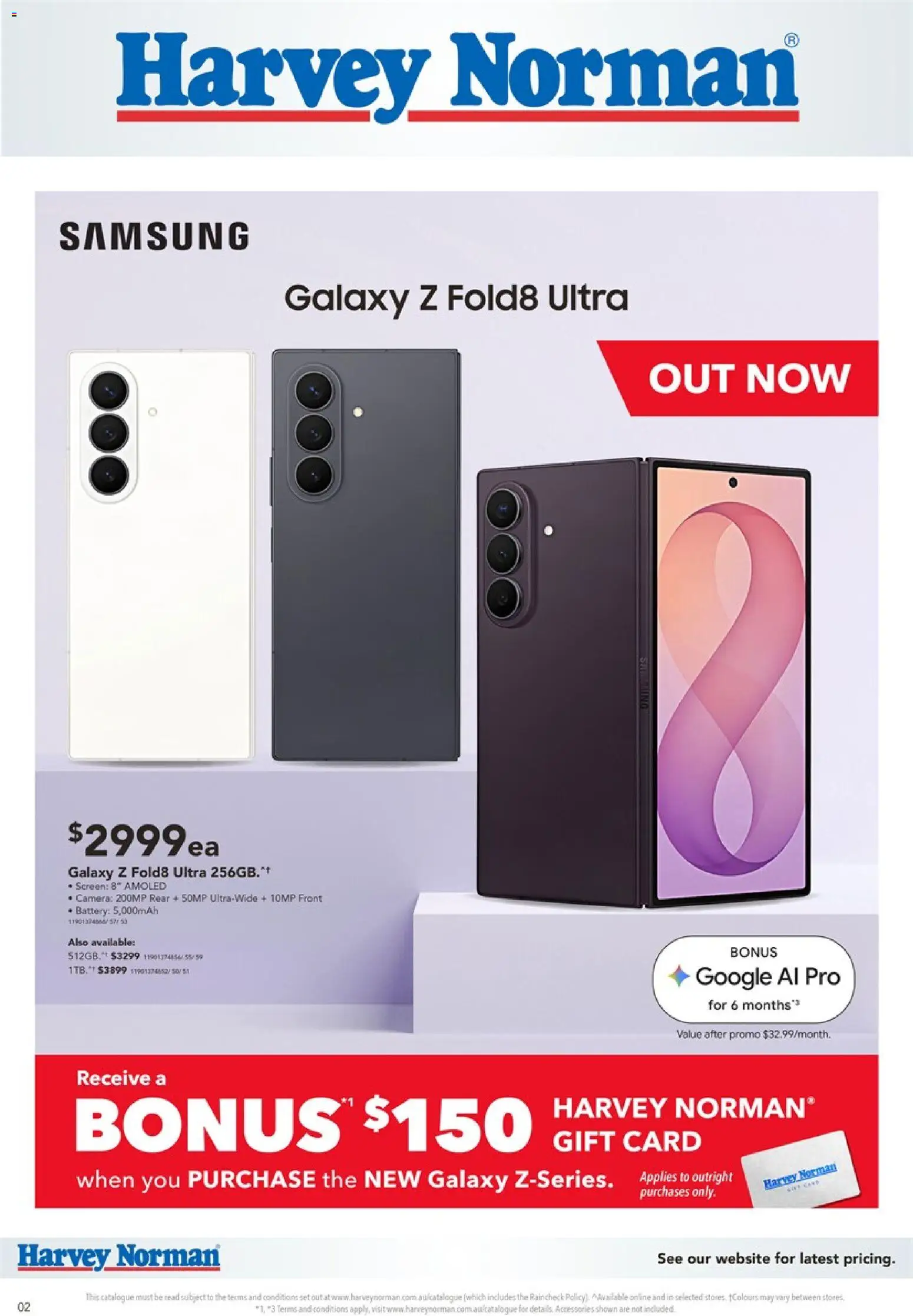 Harvey Norman catalogue - valid from 14/08/2026 | Page: 2 | Products: Battery, Accessories, Camera, Screen
