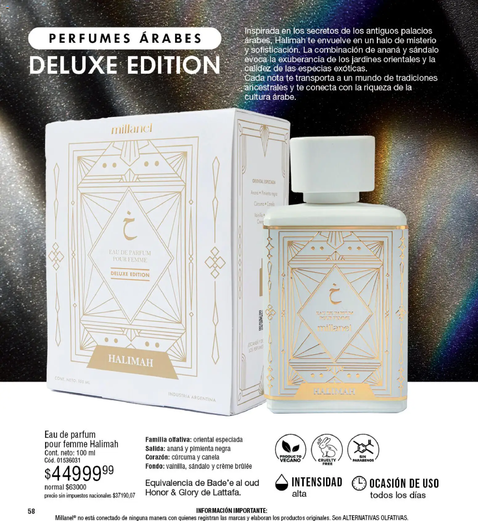 Millanel - Catálogo │ válido desde el 25.05.2026 | Página: 58 | Productos: Ananá, Pimienta, Curcuma, Té