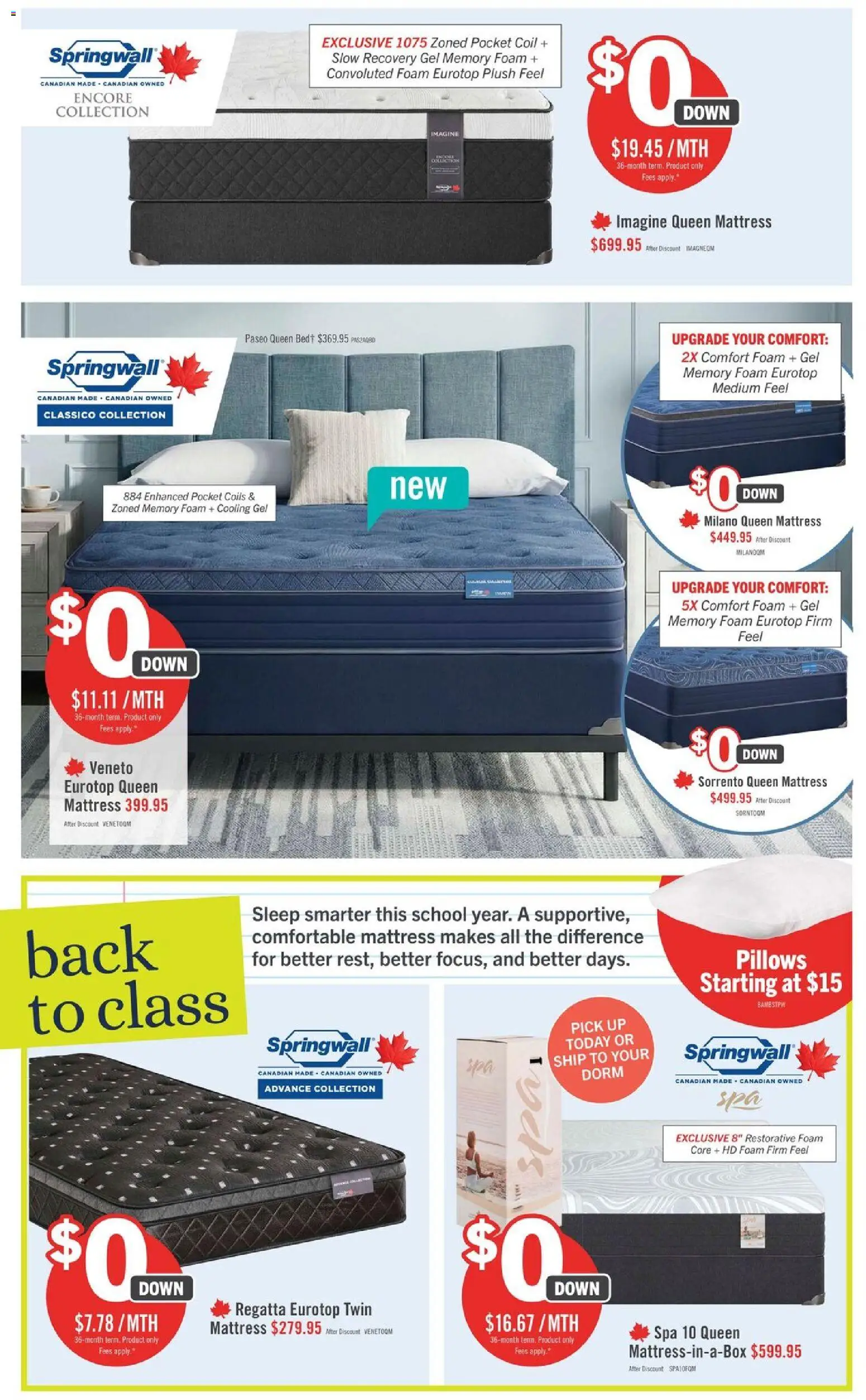 The Brick flyer valid from Aug 13, 2026 | Page: 5 | Products: Foam, Bed, Mattress