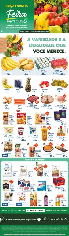 Sam's Club - Ofertas da semana - Pré-Visualização do folheto da loja Sam's Club, válido de 22/09/2026 | Página: 1