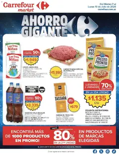 Vista previa Carrefour Market catálogo válido desde el 07/07/2026