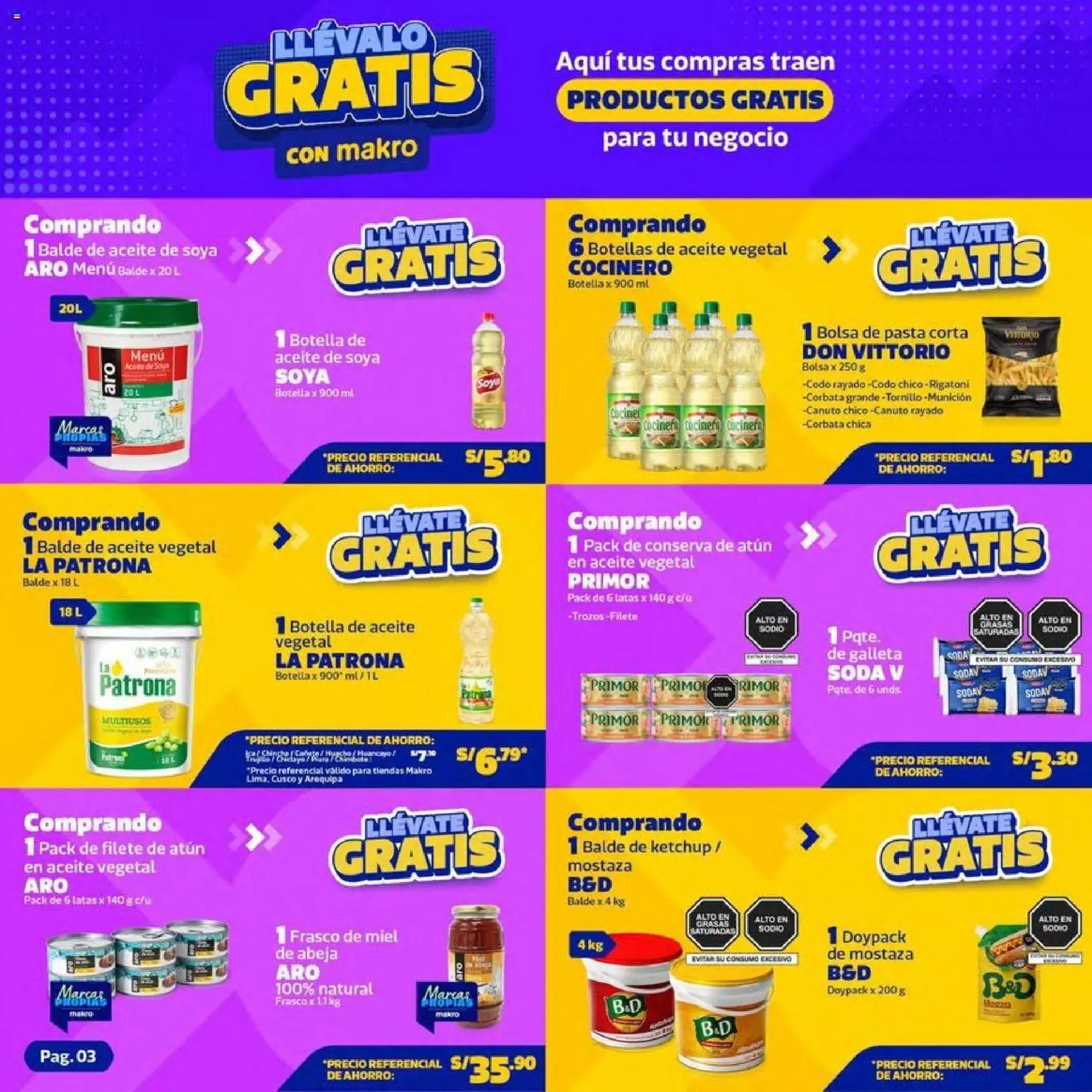 Catálogo Makro válido desde 08/10/2026 | Página: 3