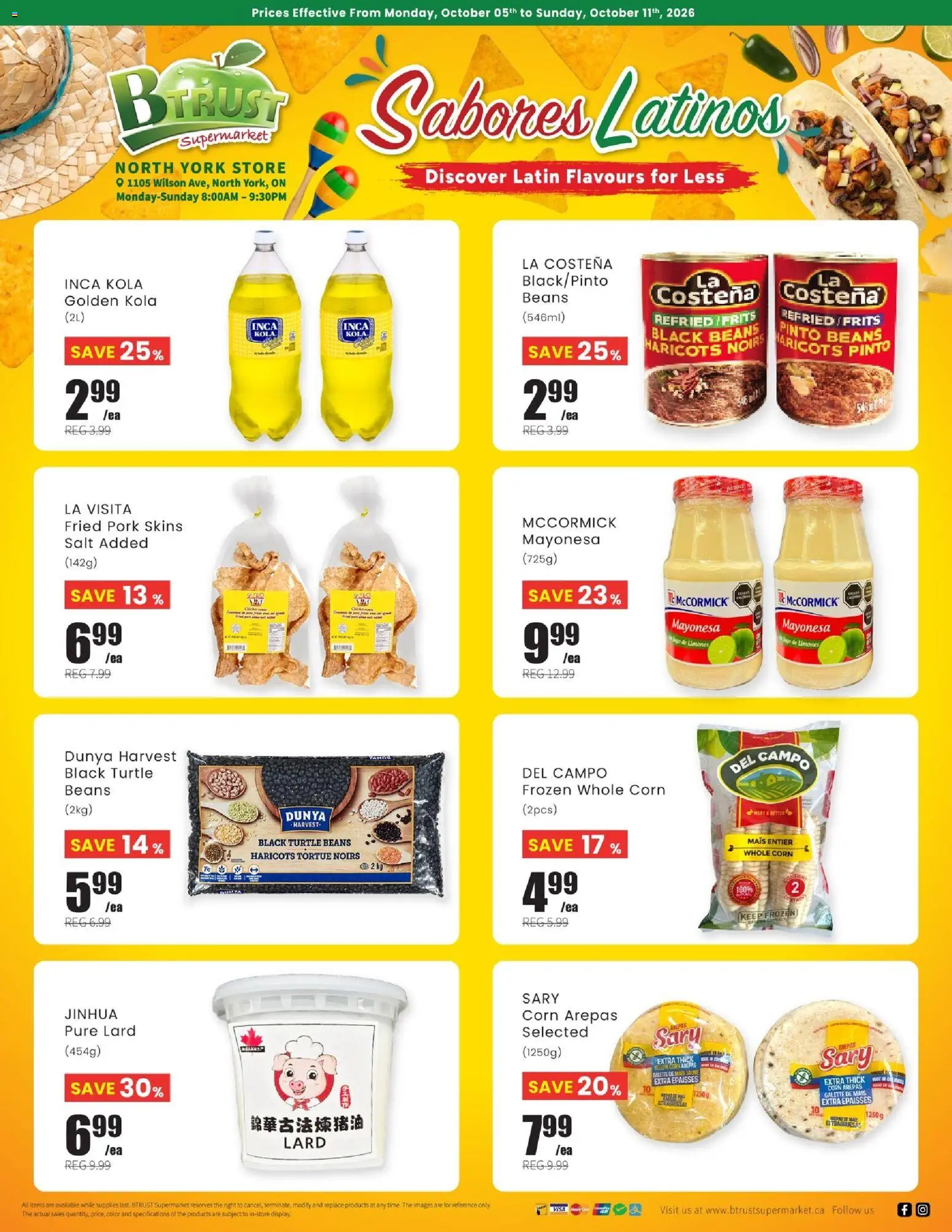Btrust Supermarket flyer valid from Oct 5, 2026 | Page: 1