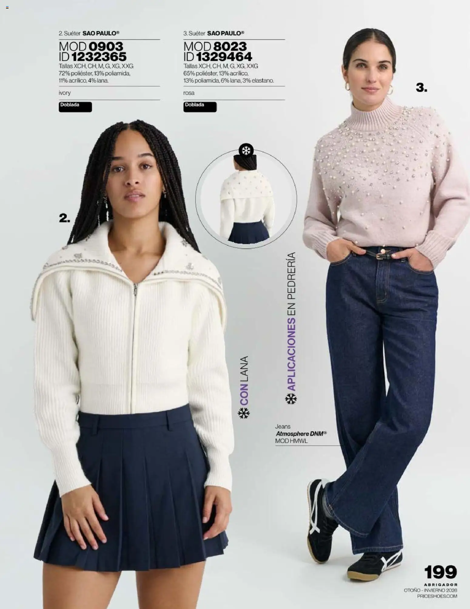 Nuevas ofertas de Price Shoes válidas en toda la República Mexicana desde el 16/09/2026. ¡Encuentra las mejores ofertas en Price Shoes catálogo Abrigador! | Página: 199 | Productos: Suéter