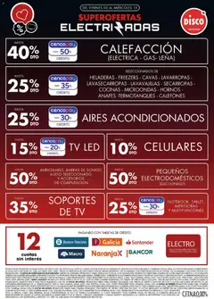 Vista previa Disco -  Electro, T. Libre y más válido desde el 03/07/2026
