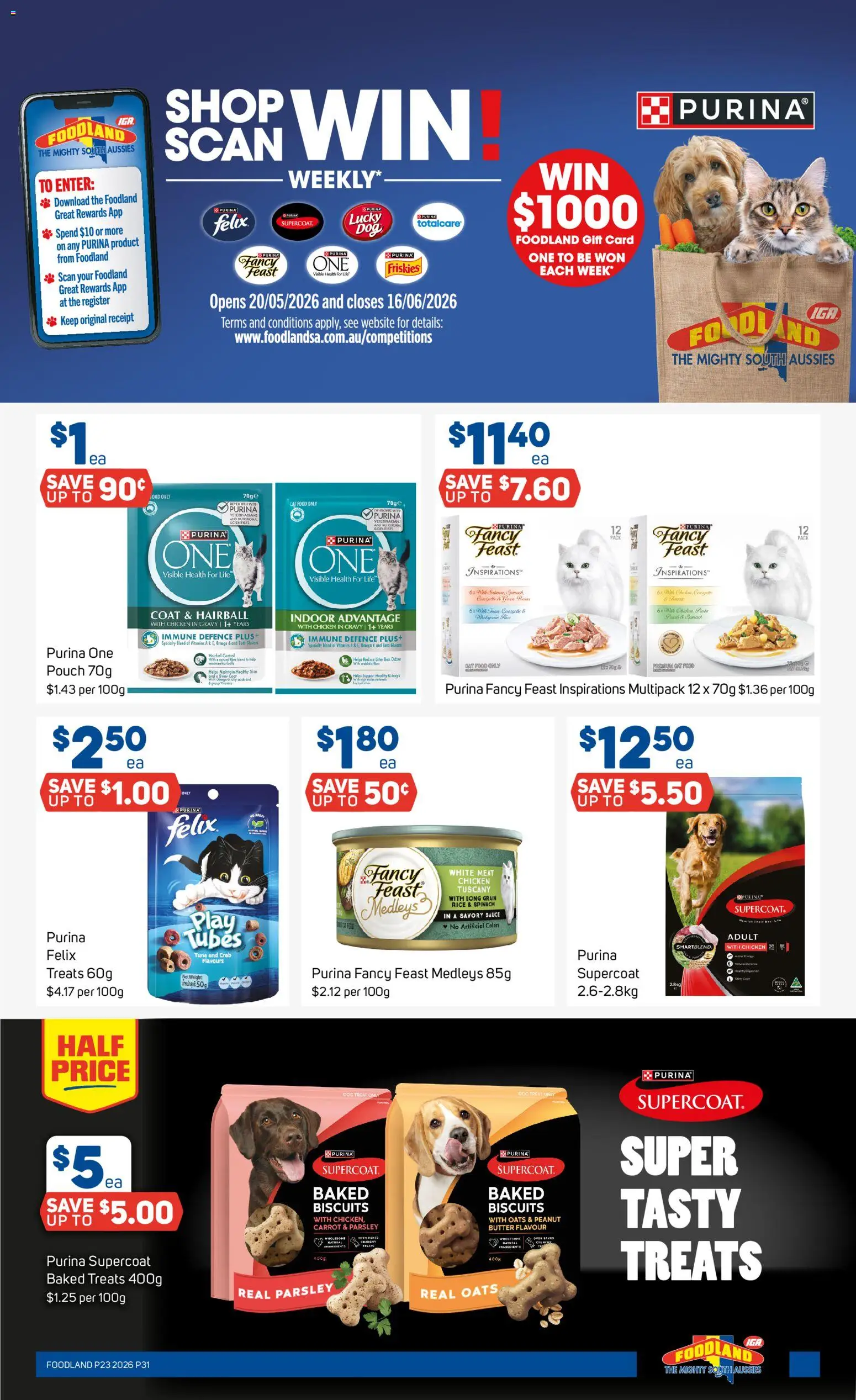 Foodland catalogue - valid from 03.06.2026 | Page: 31 | Products: Crab, Rice, Meat, Biscuits