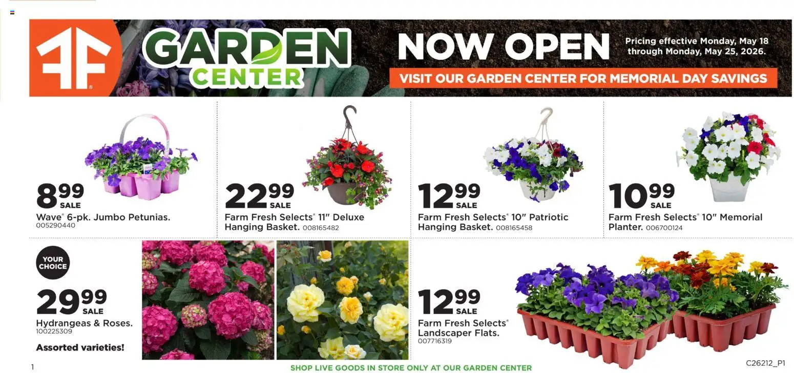 Mills Fleet Farm Lawn & Garden Event - valid from 18.05.2026 | Page: 1
