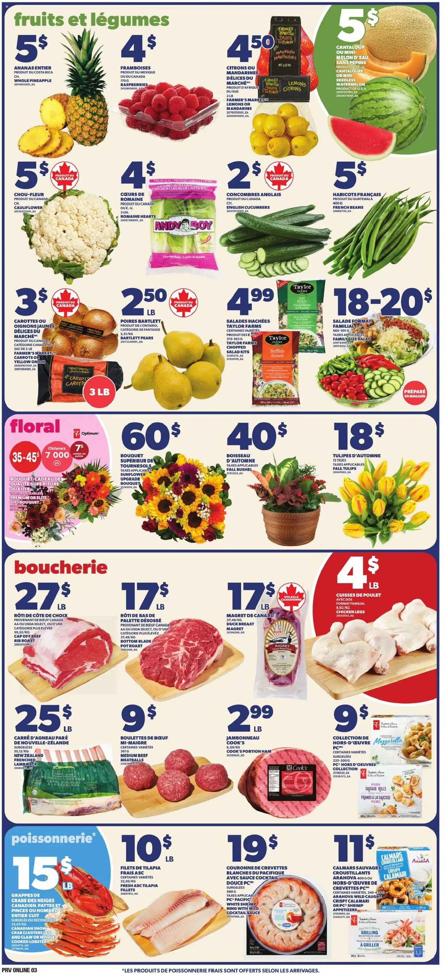 Provigo flyer valid from Oct 8, 2026 | Page: 3