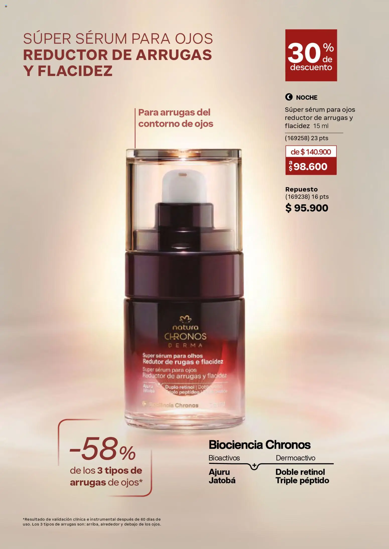 Natura revista - valida desde el 08.04.2026 | Página: 116 | Productos: Serum, Contorno, Contorno de ojos