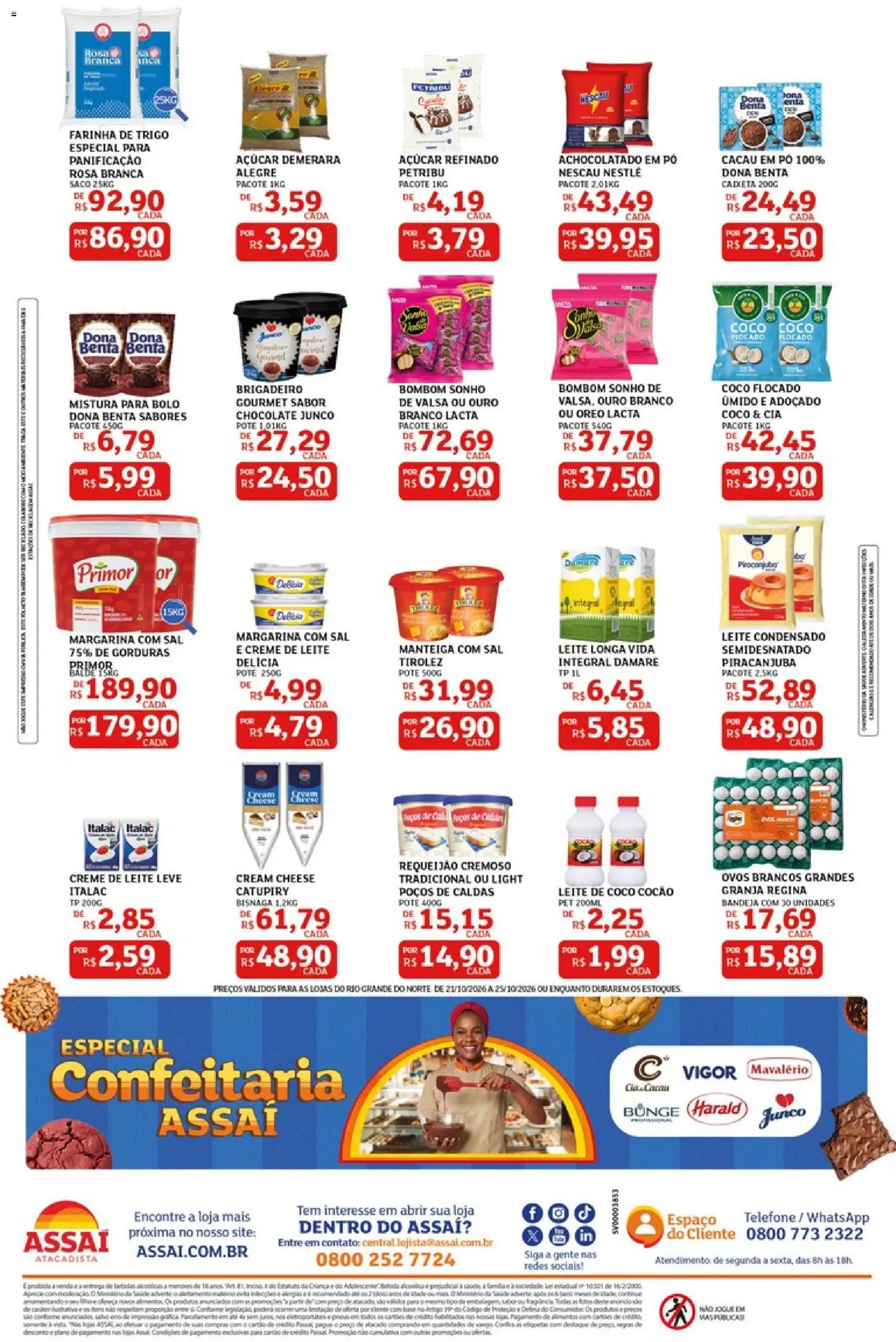 Assaí Atacadista Folheto - válido de 21/10/2026 | Página: 2